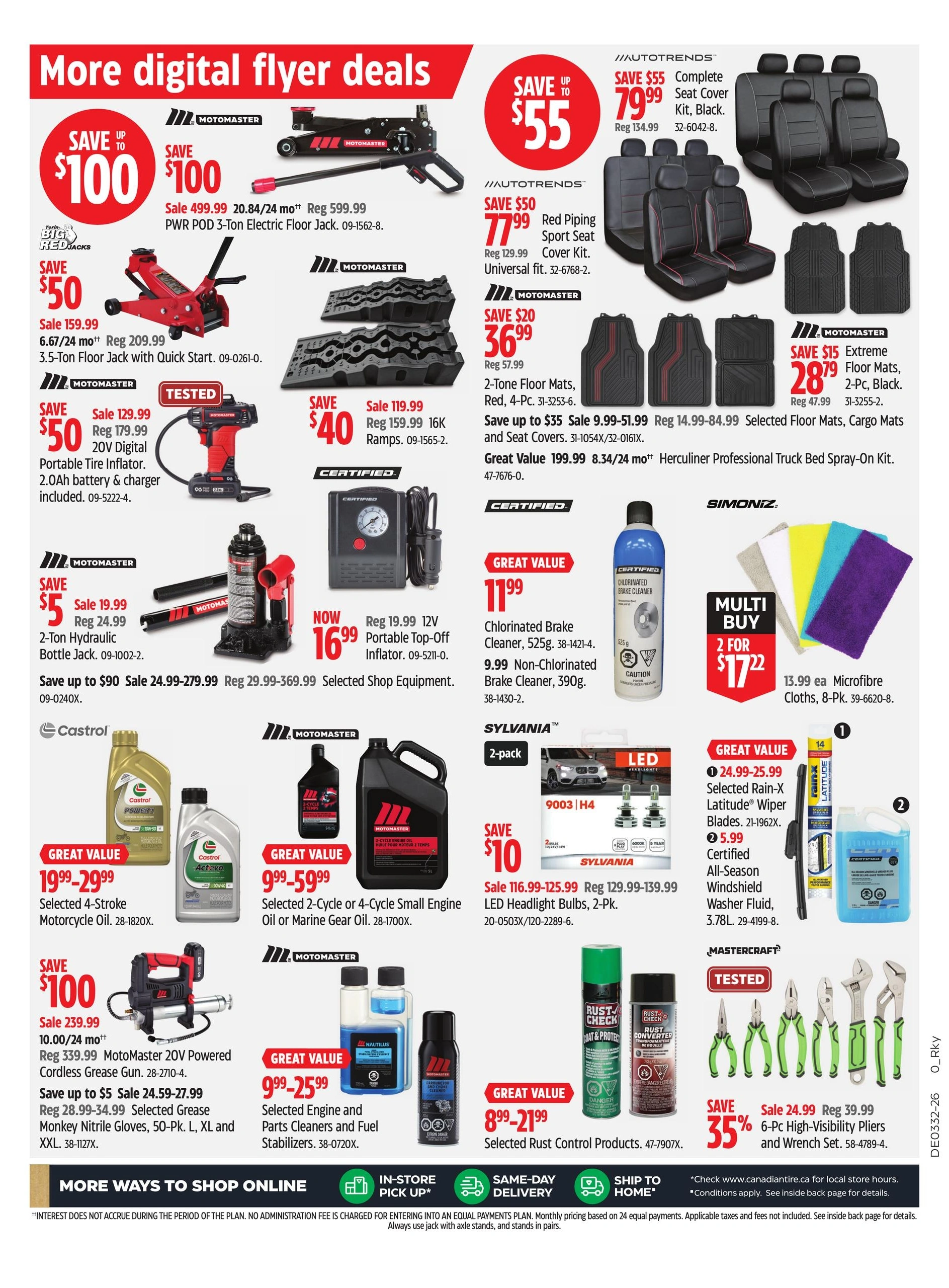 Canadian Tire flyer page 22