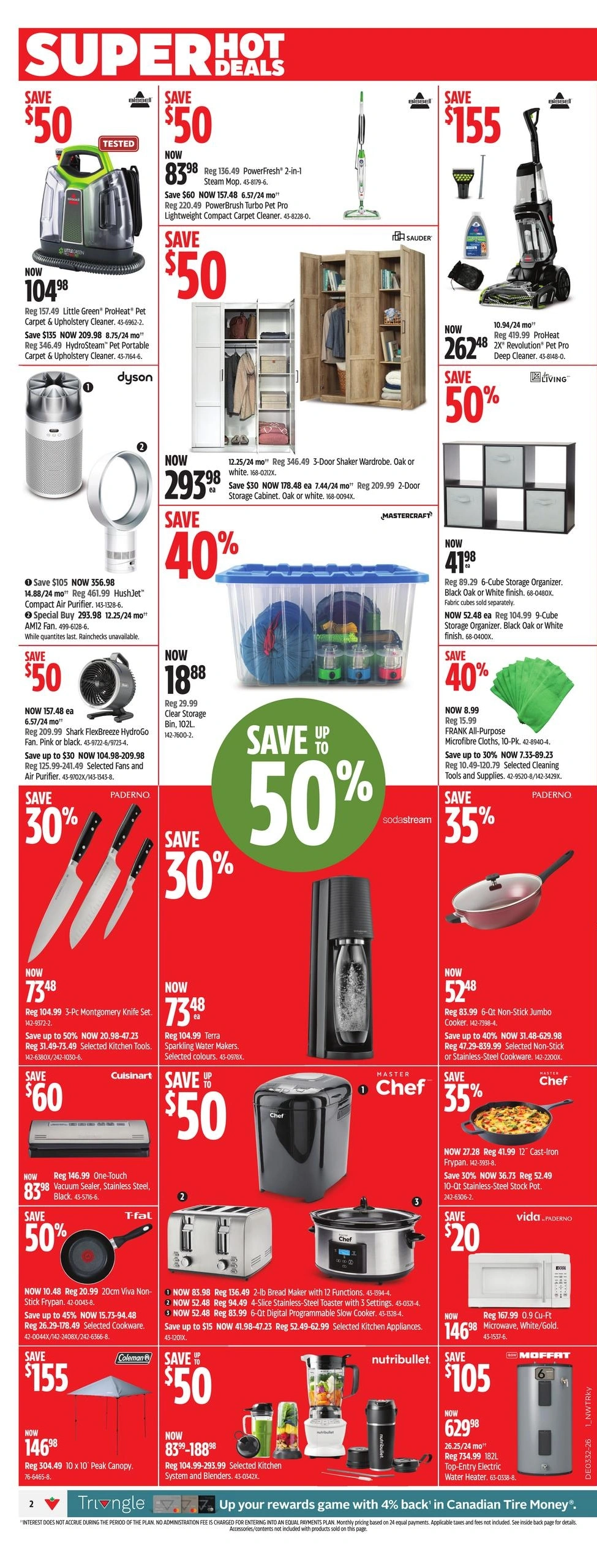 Canadian Tire flyer page 2