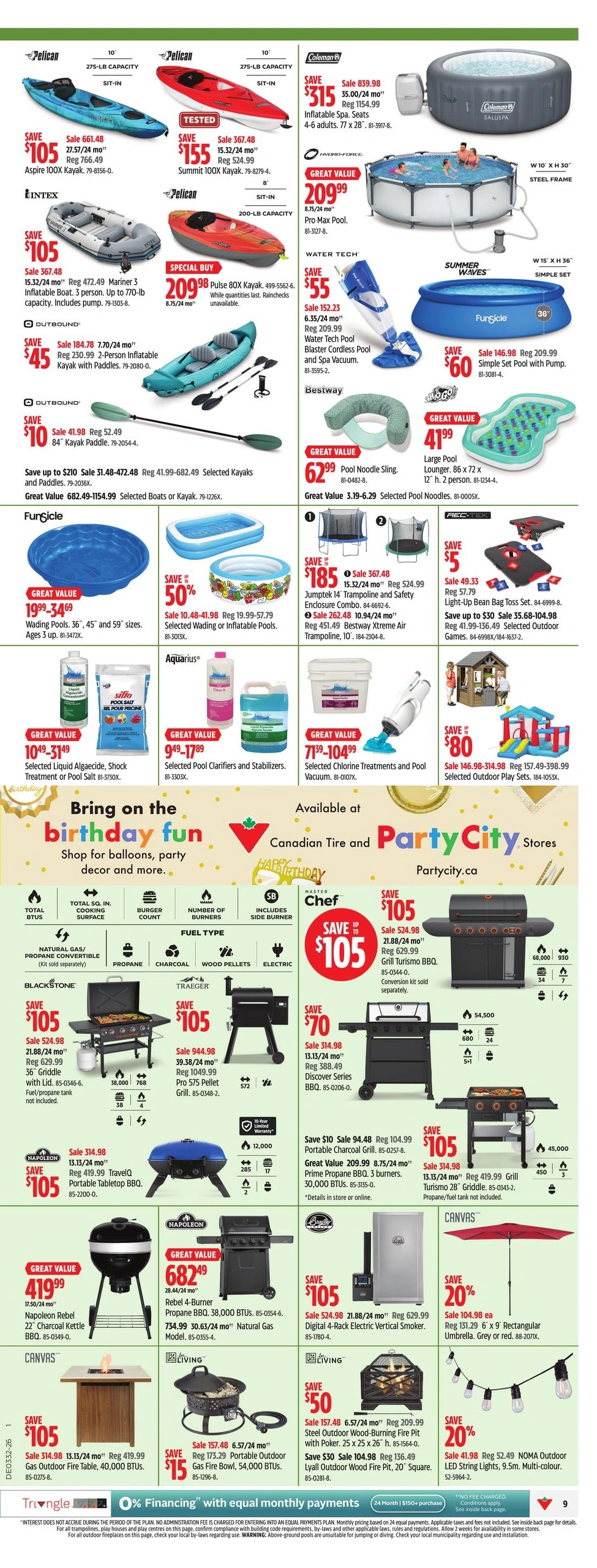 Canadian Tire flyer page 9