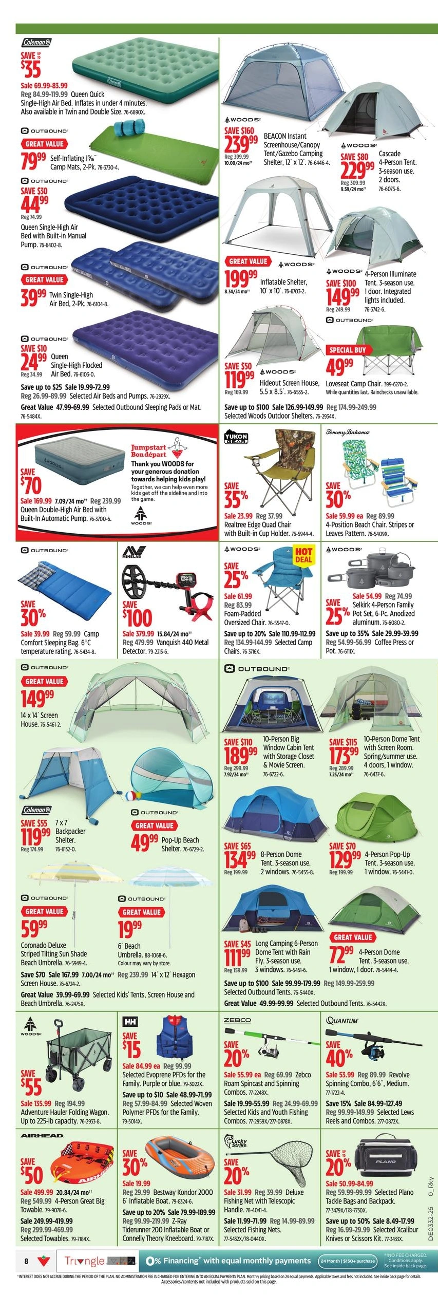 Canadian Tire flyer page 8