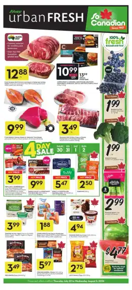 Sobeys Weekly eFlyer 07/30 - 08/05