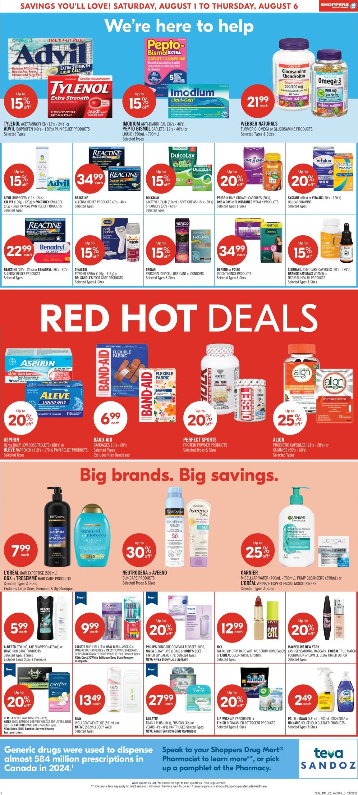 Shoppers Drug Mart flyer page 6