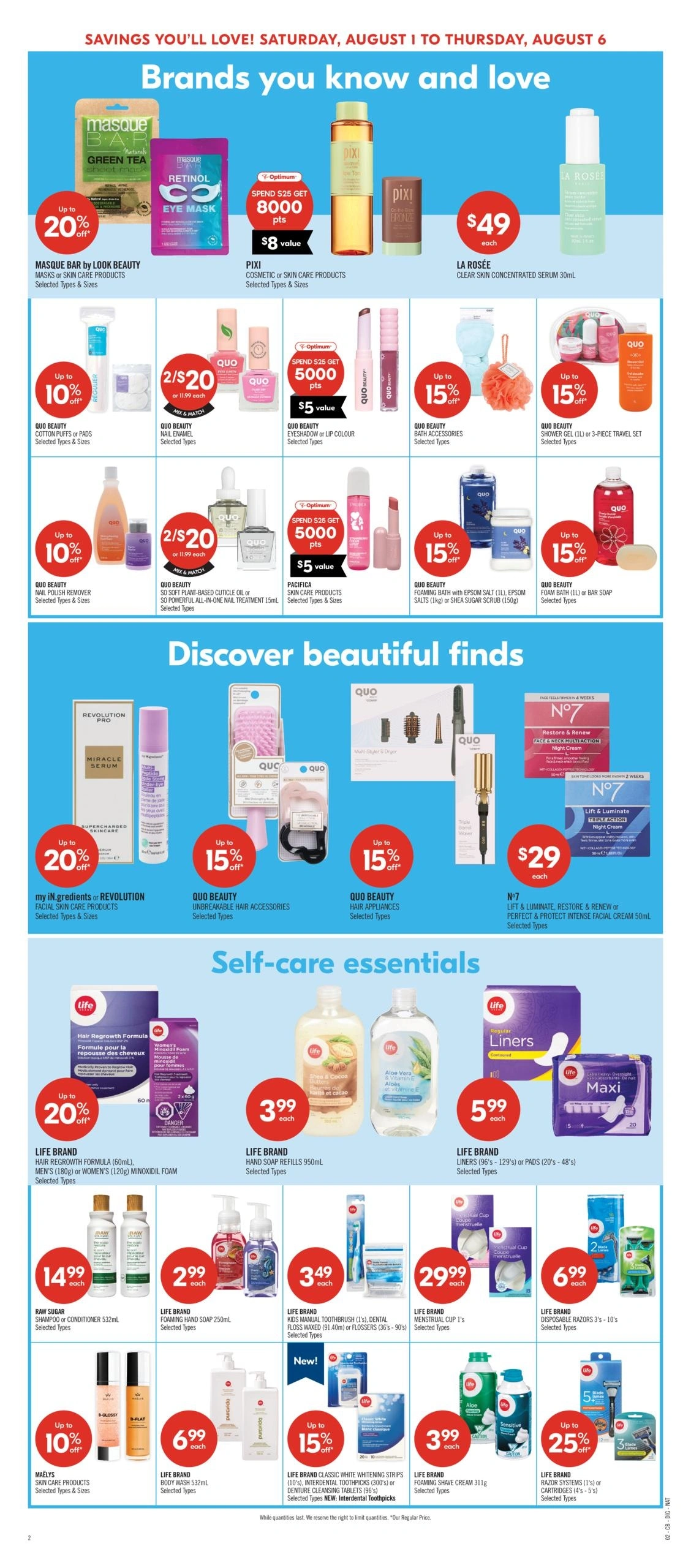 Shoppers Drug Mart flyer page 15