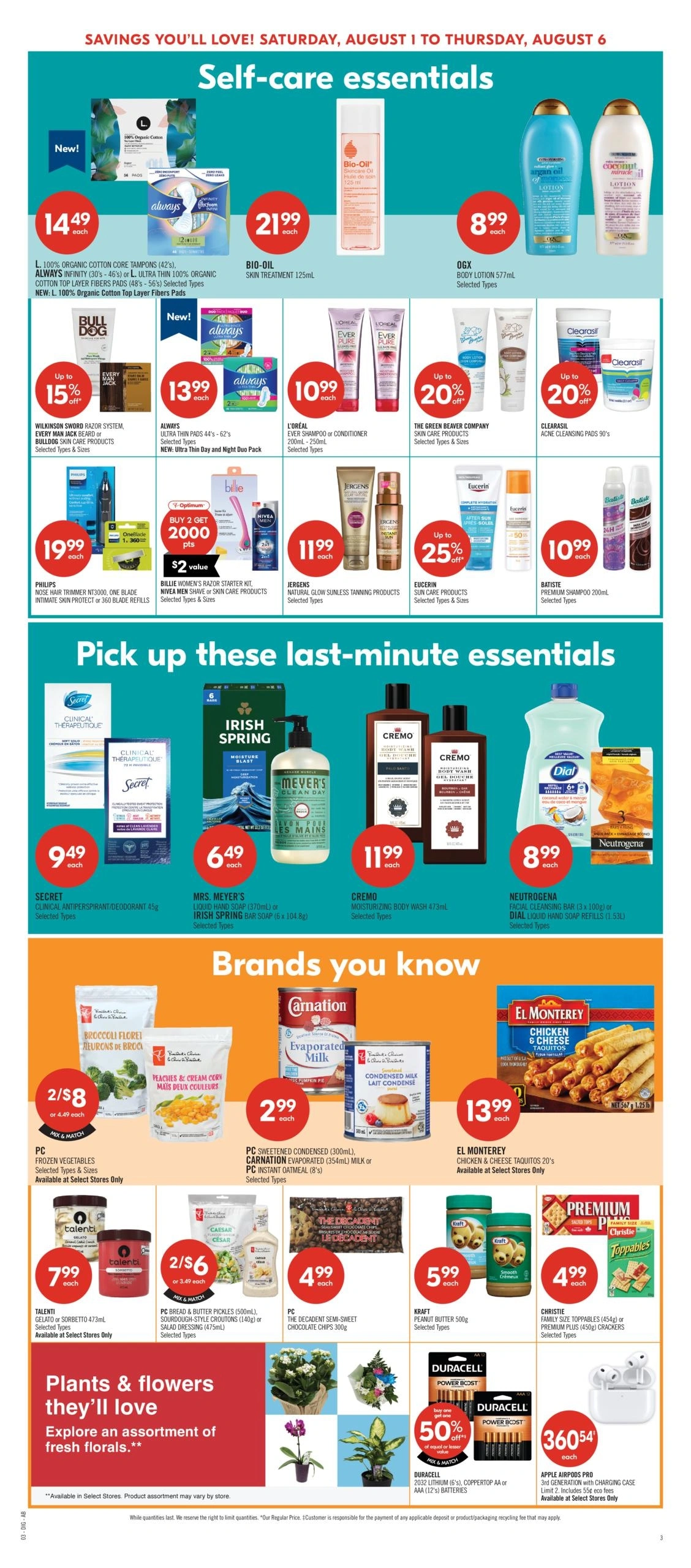 Shoppers Drug Mart flyer page 18