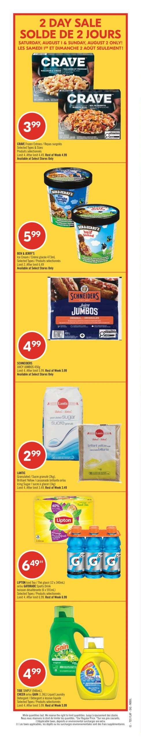 Shoppers Drug Mart flyer page 1