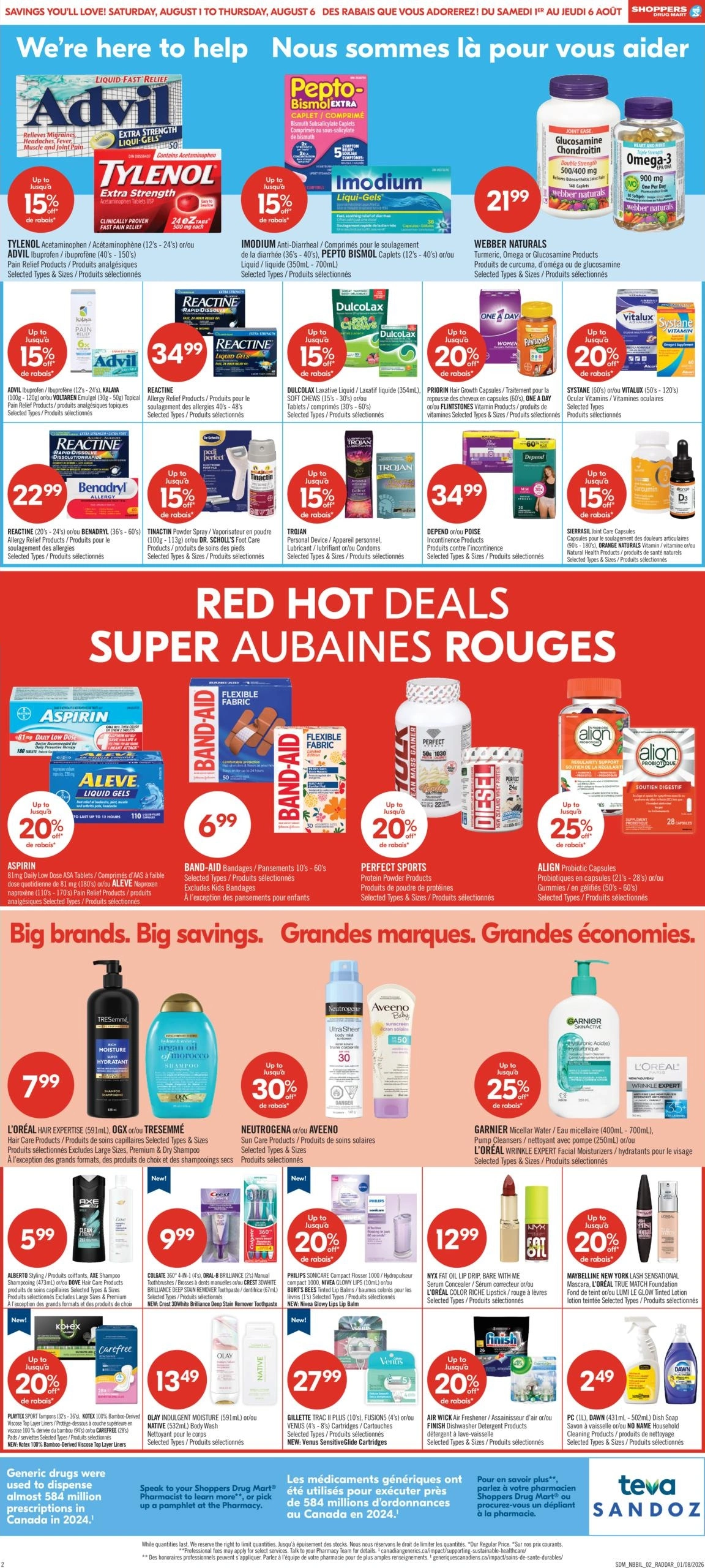 Shoppers Drug Mart flyer page 6