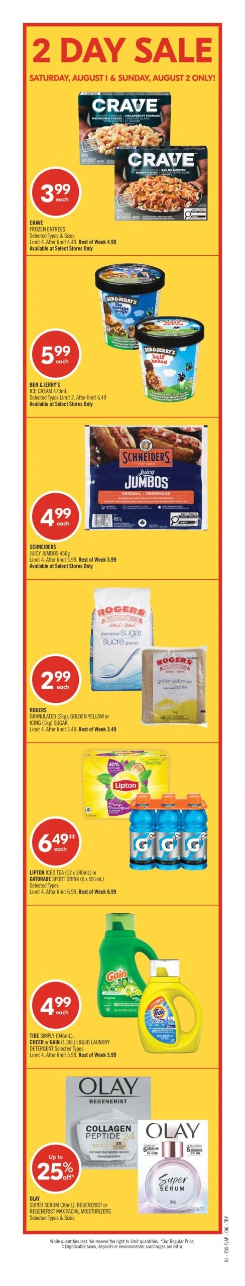 Shoppers Drug Mart flyer page 1