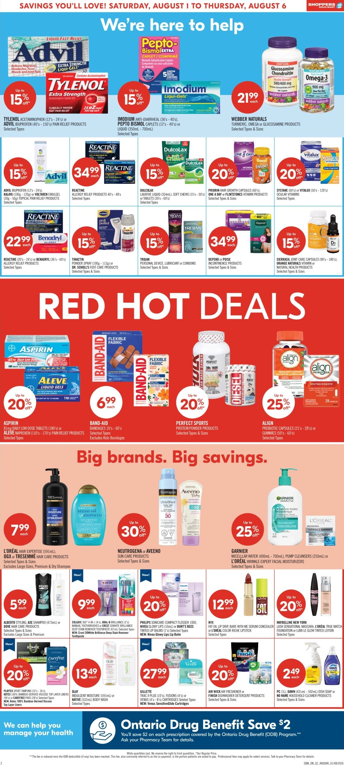 Shoppers Drug Mart flyer page 6