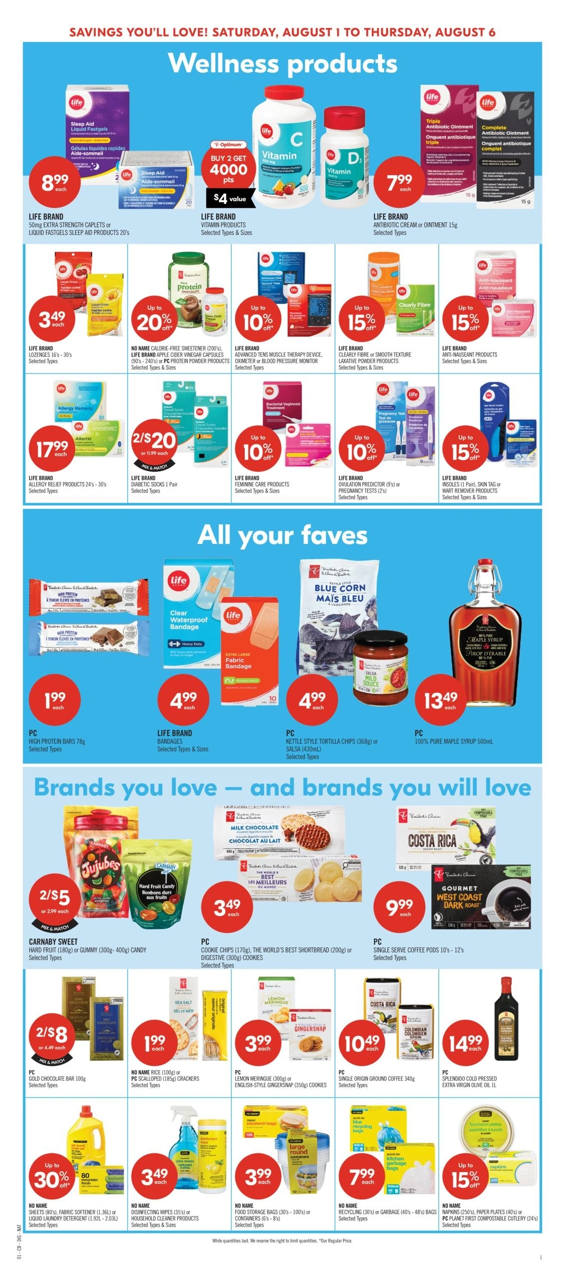 Shoppers Drug Mart flyer page 14