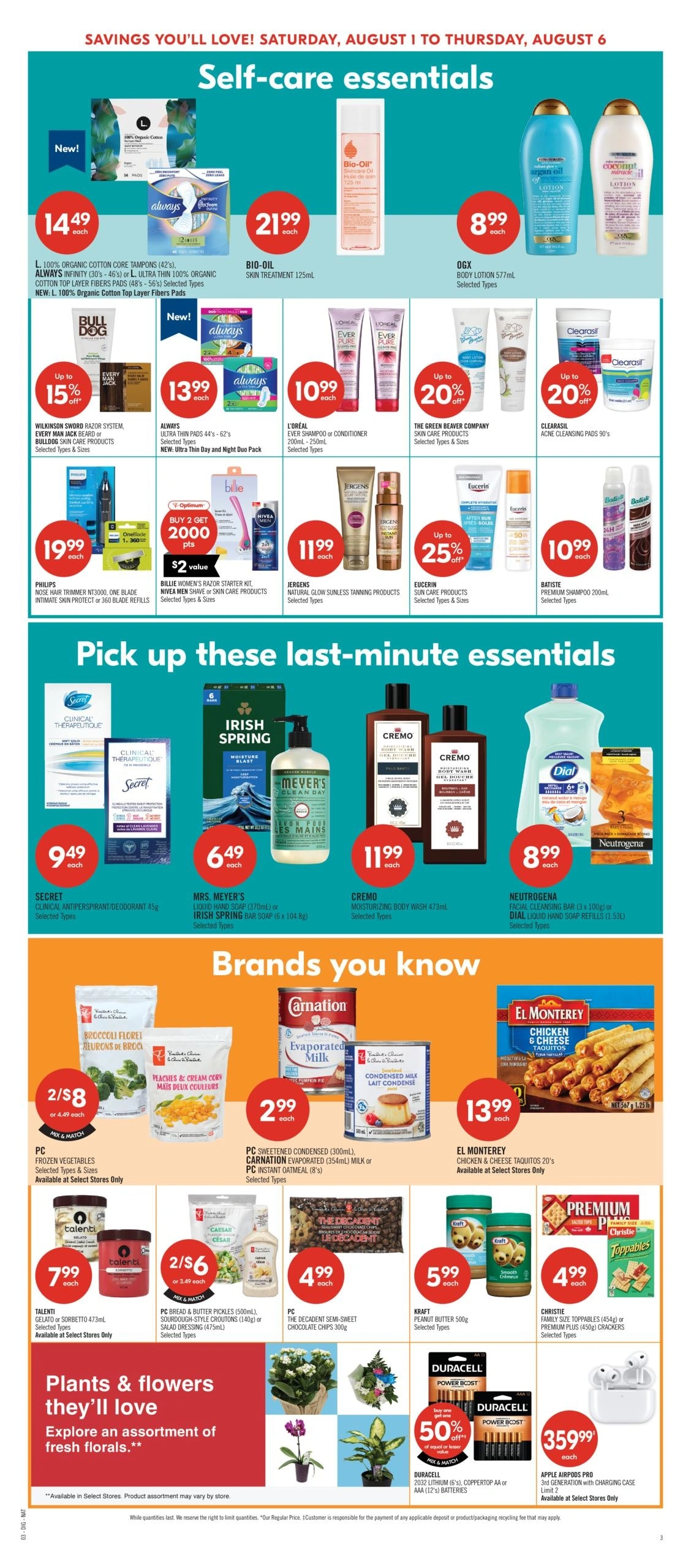 Shoppers Drug Mart flyer page 19