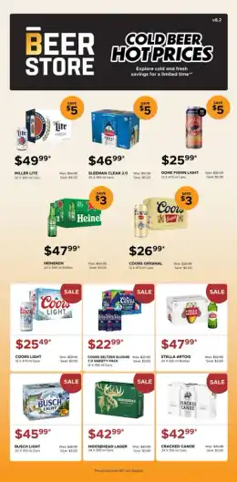 The Beer Store Flyer