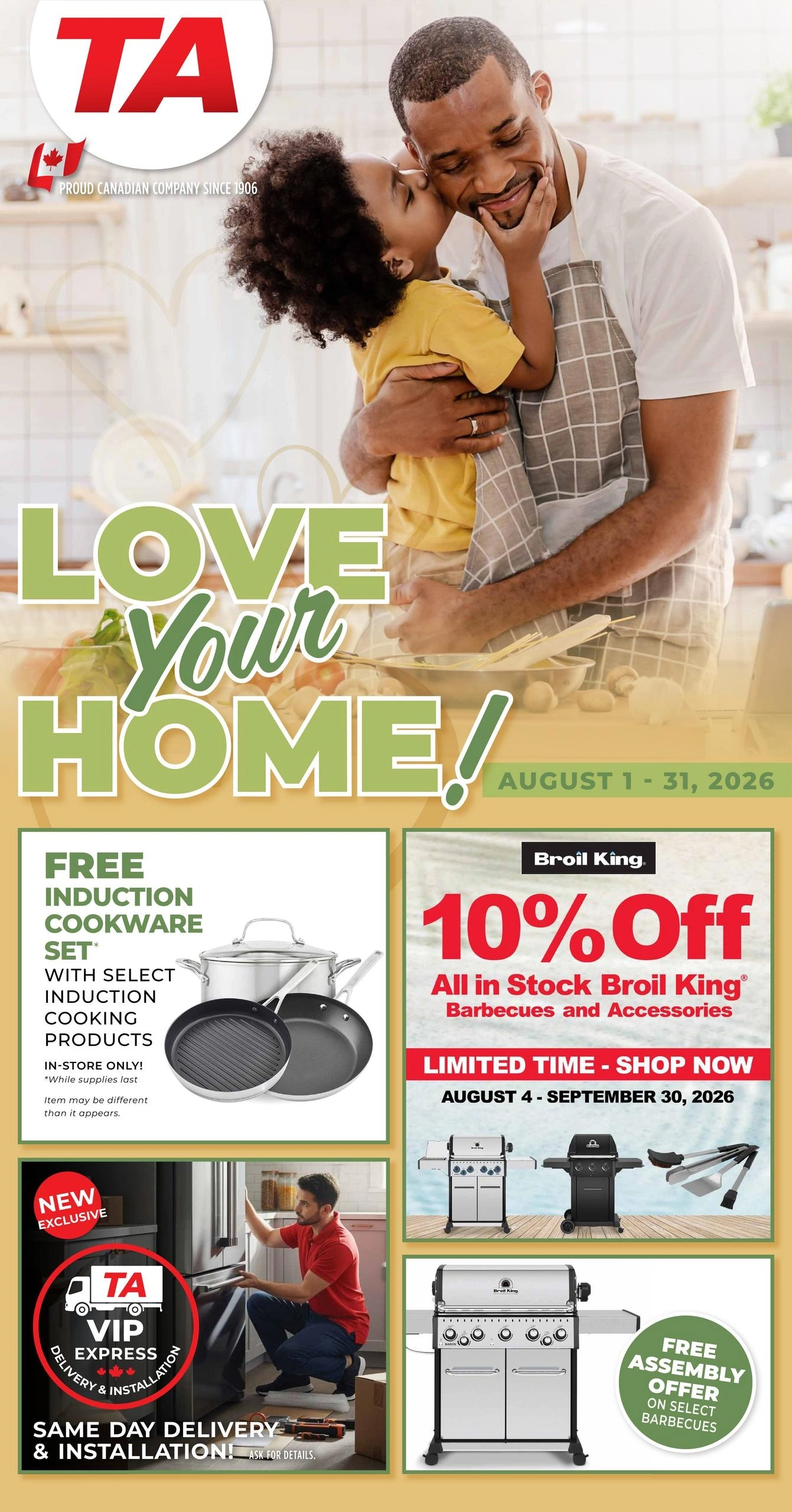 TA Appliances flyer page 1