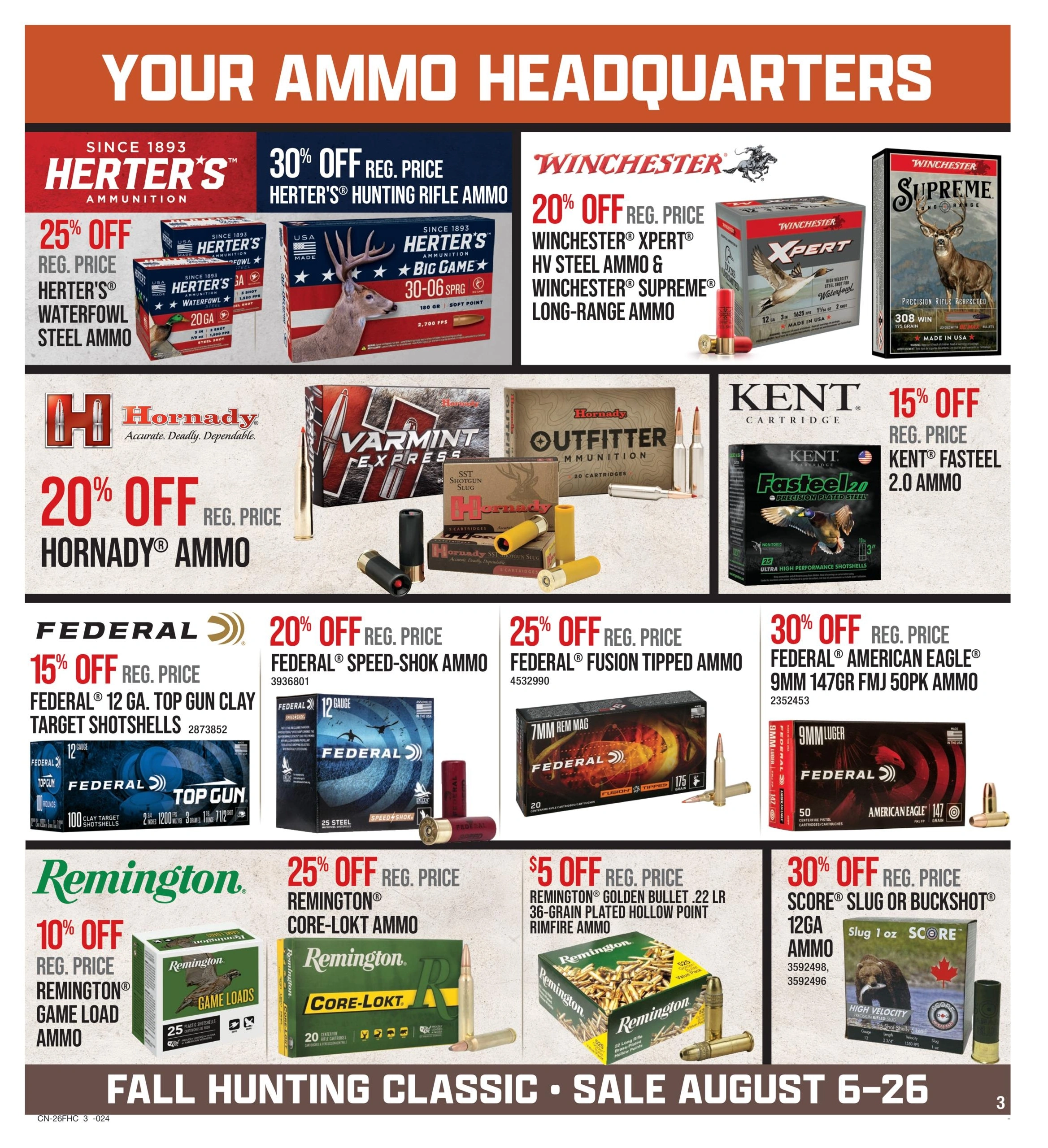 Cabela's & Bass Pro flyer page 3