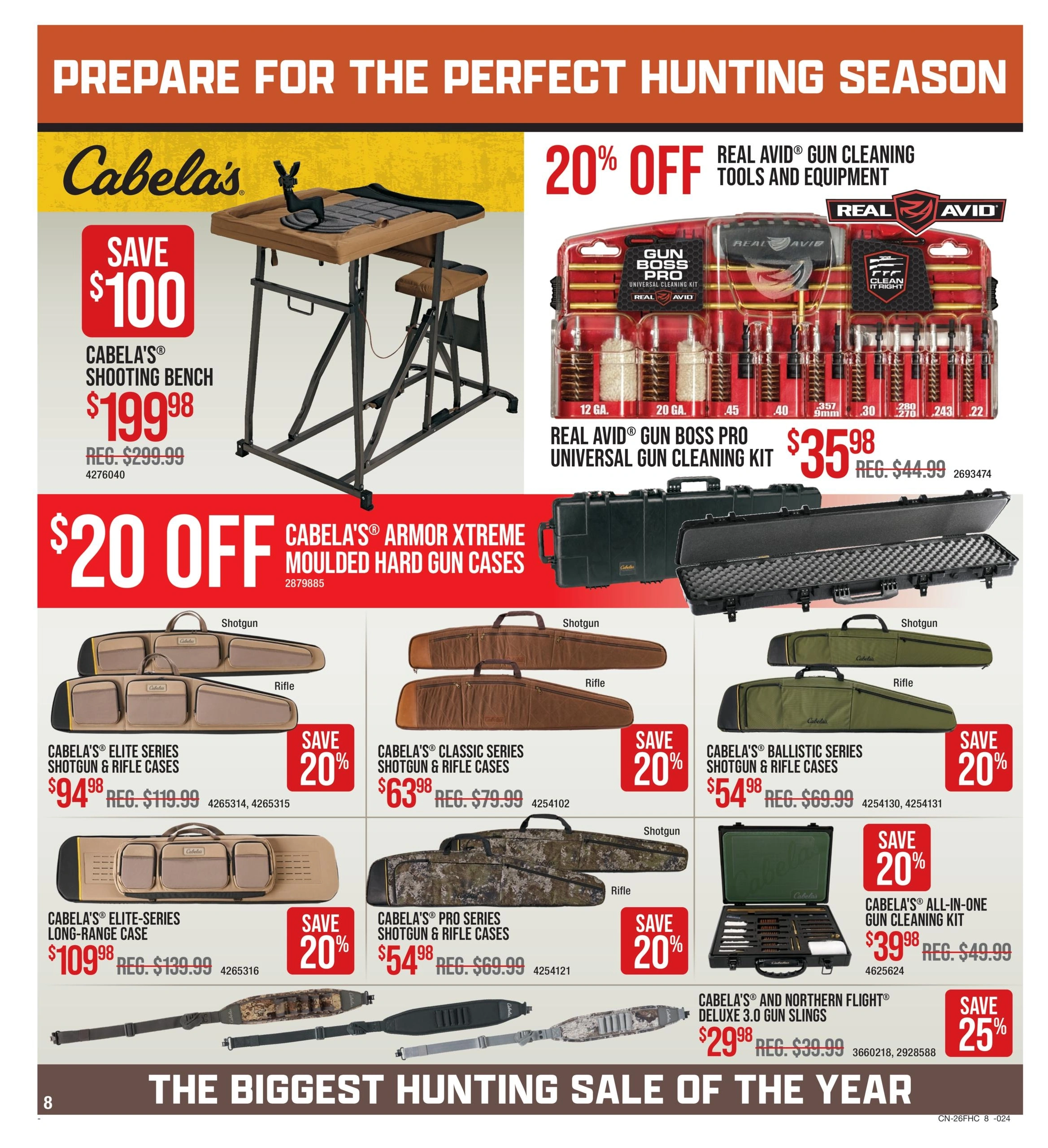 Cabela's & Bass Pro flyer page 8