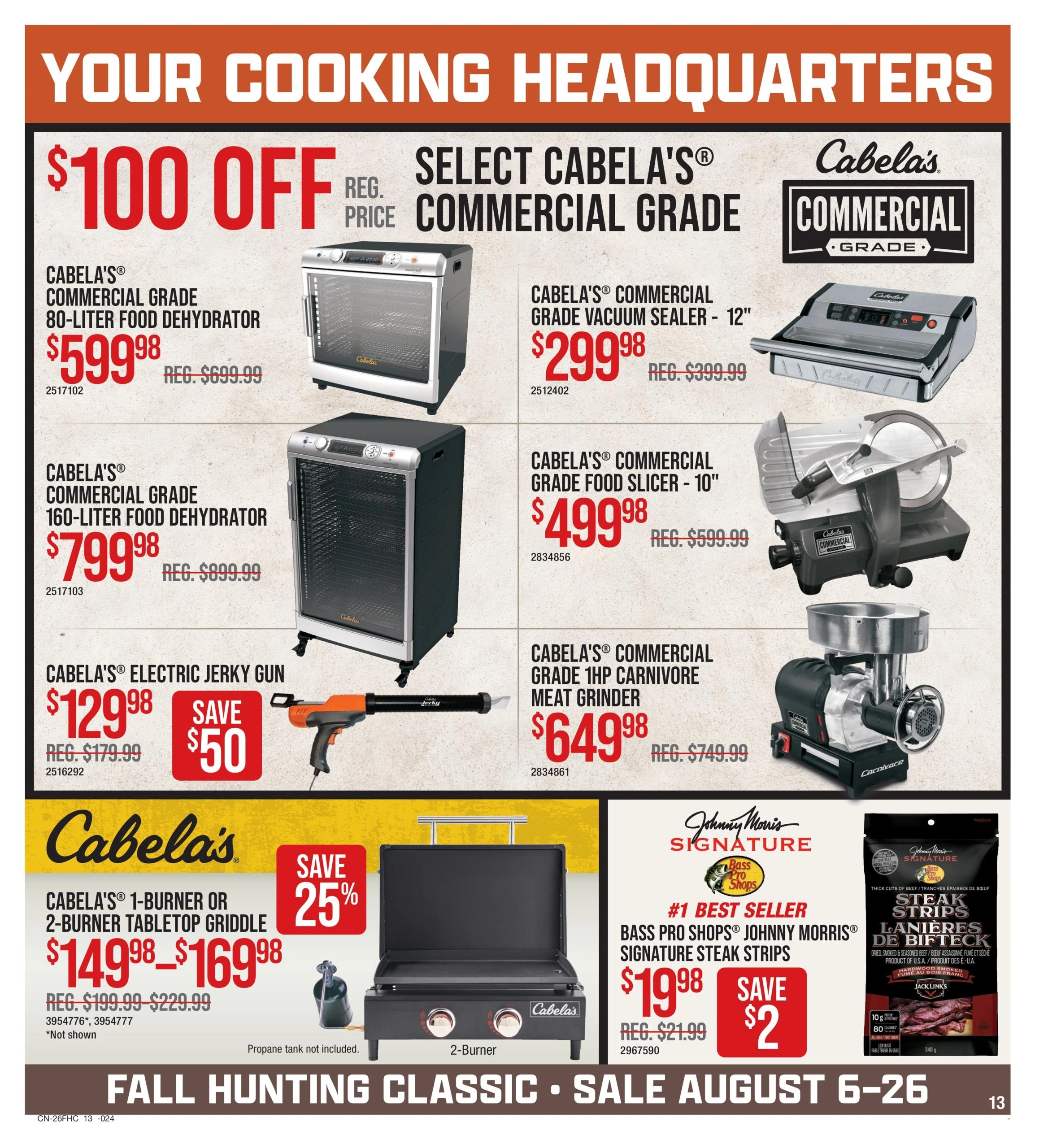 Cabela's & Bass Pro flyer page 13