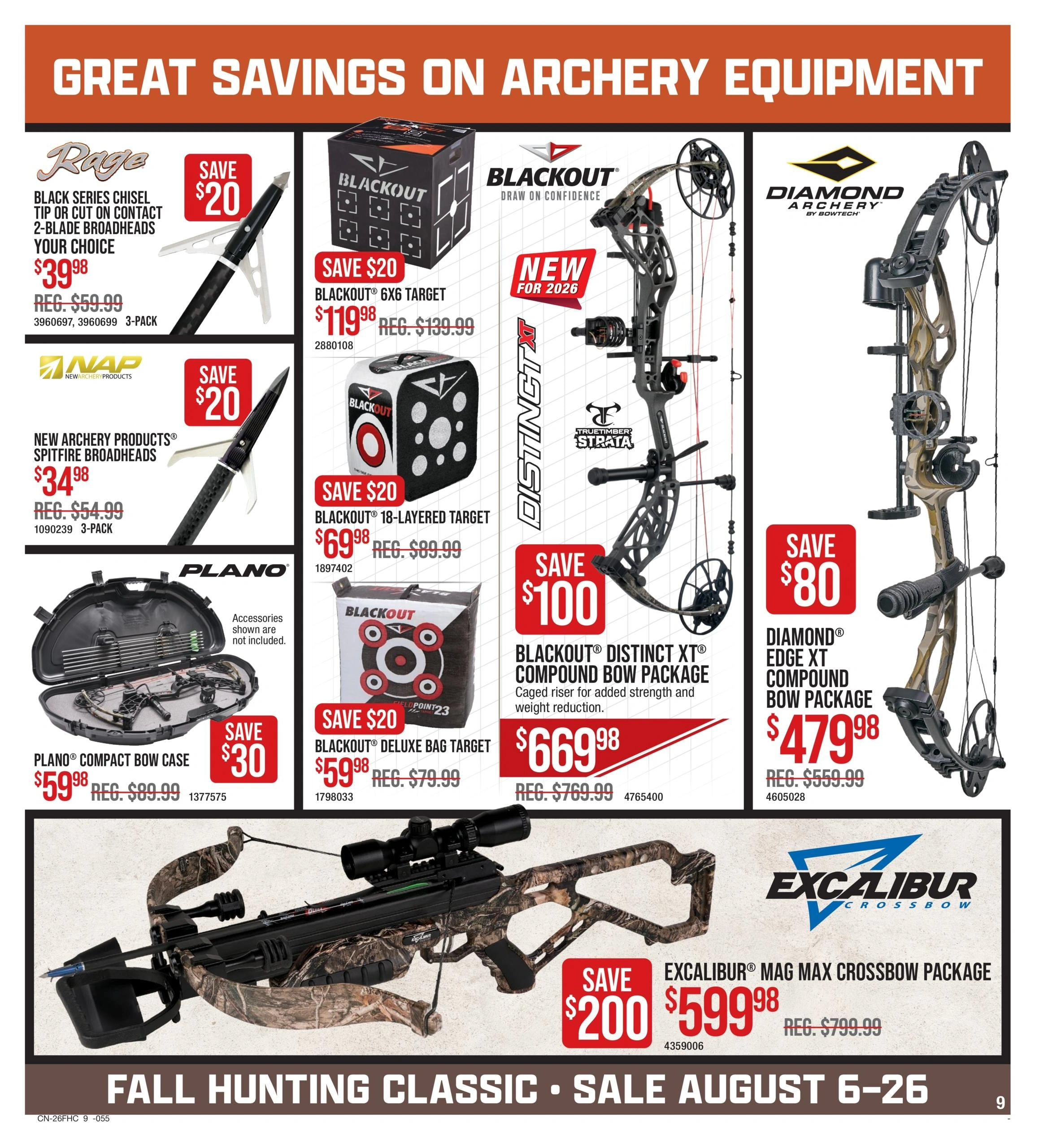 Cabela's & Bass Pro flyer page 9