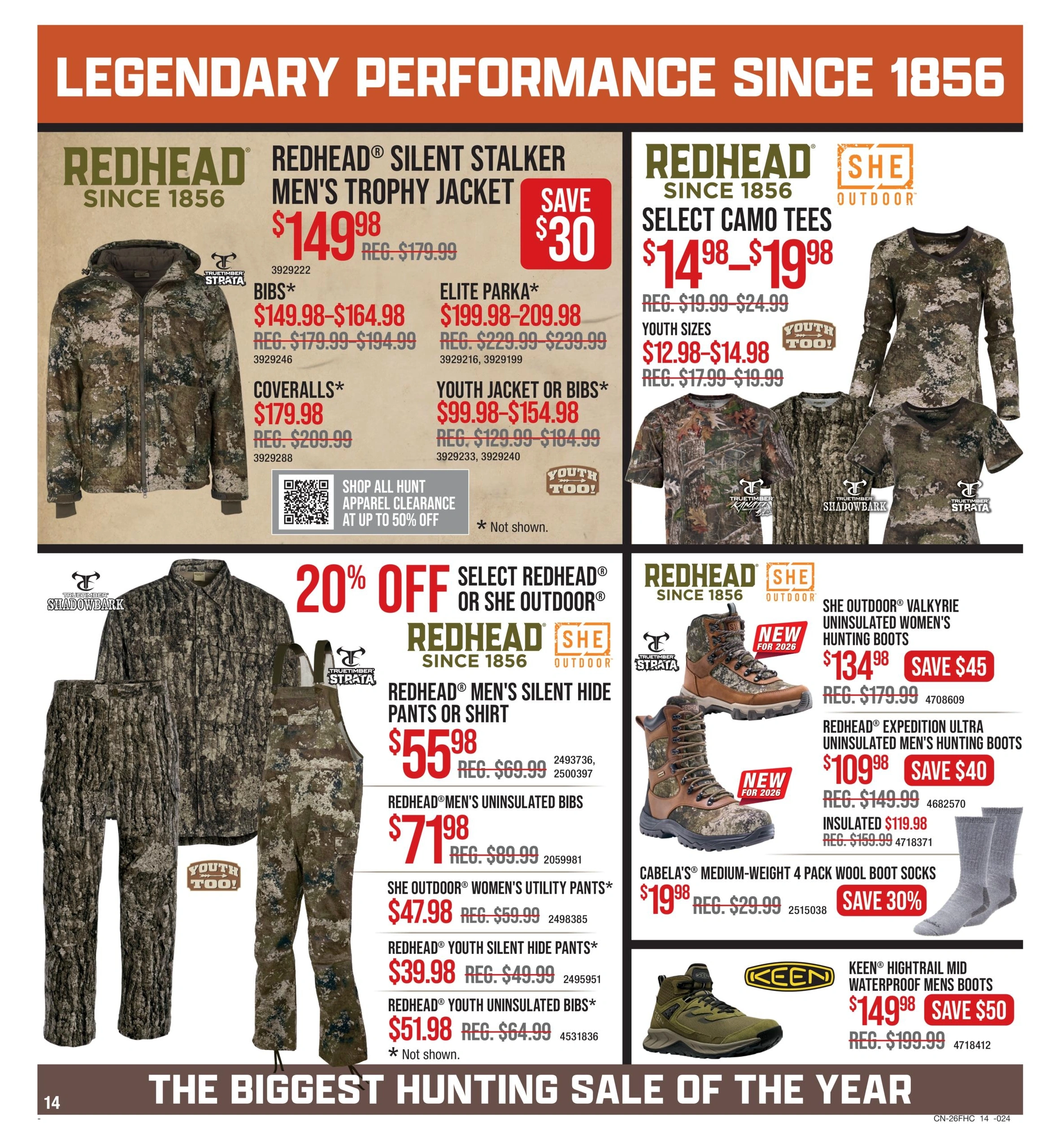 Cabela's & Bass Pro flyer page 14