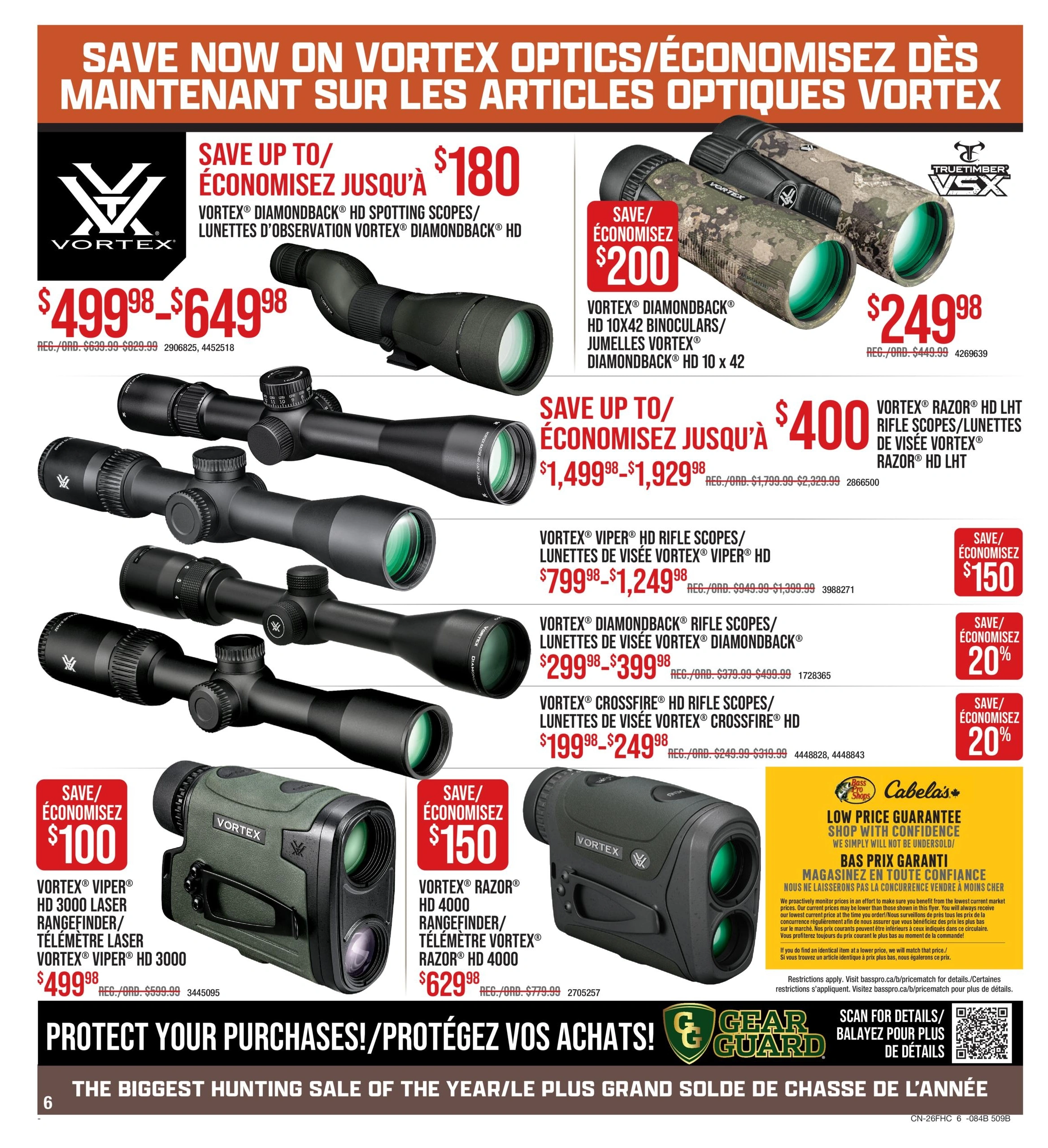 Cabela's & Bass Pro flyer page 6