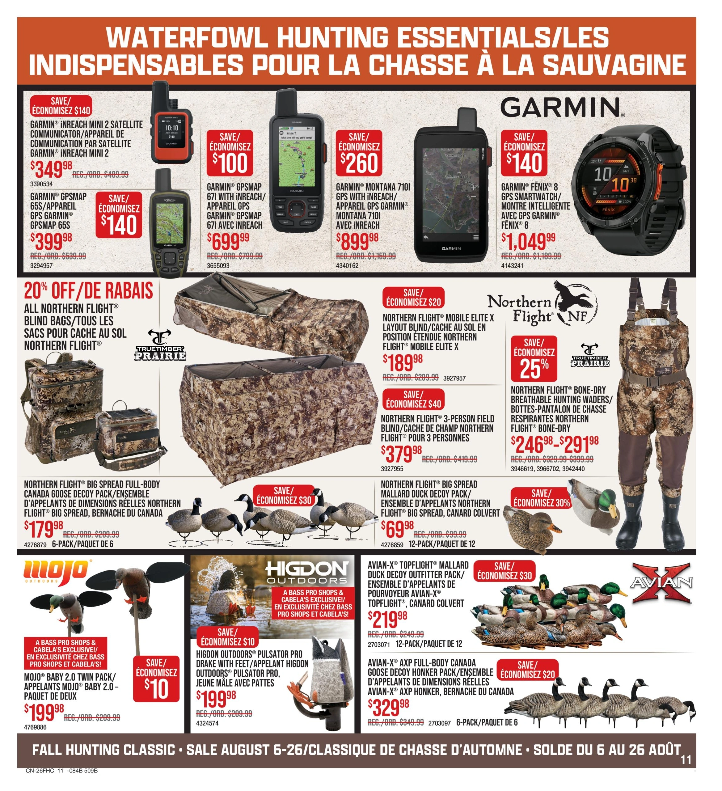 Cabela's & Bass Pro flyer page 11