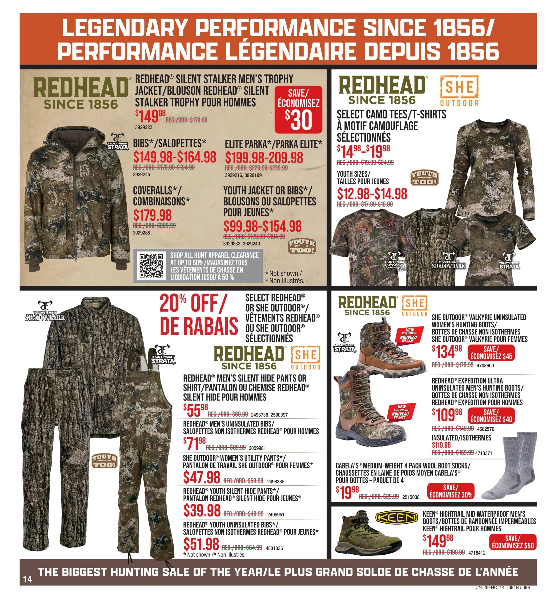 Cabela's & Bass Pro flyer page 14