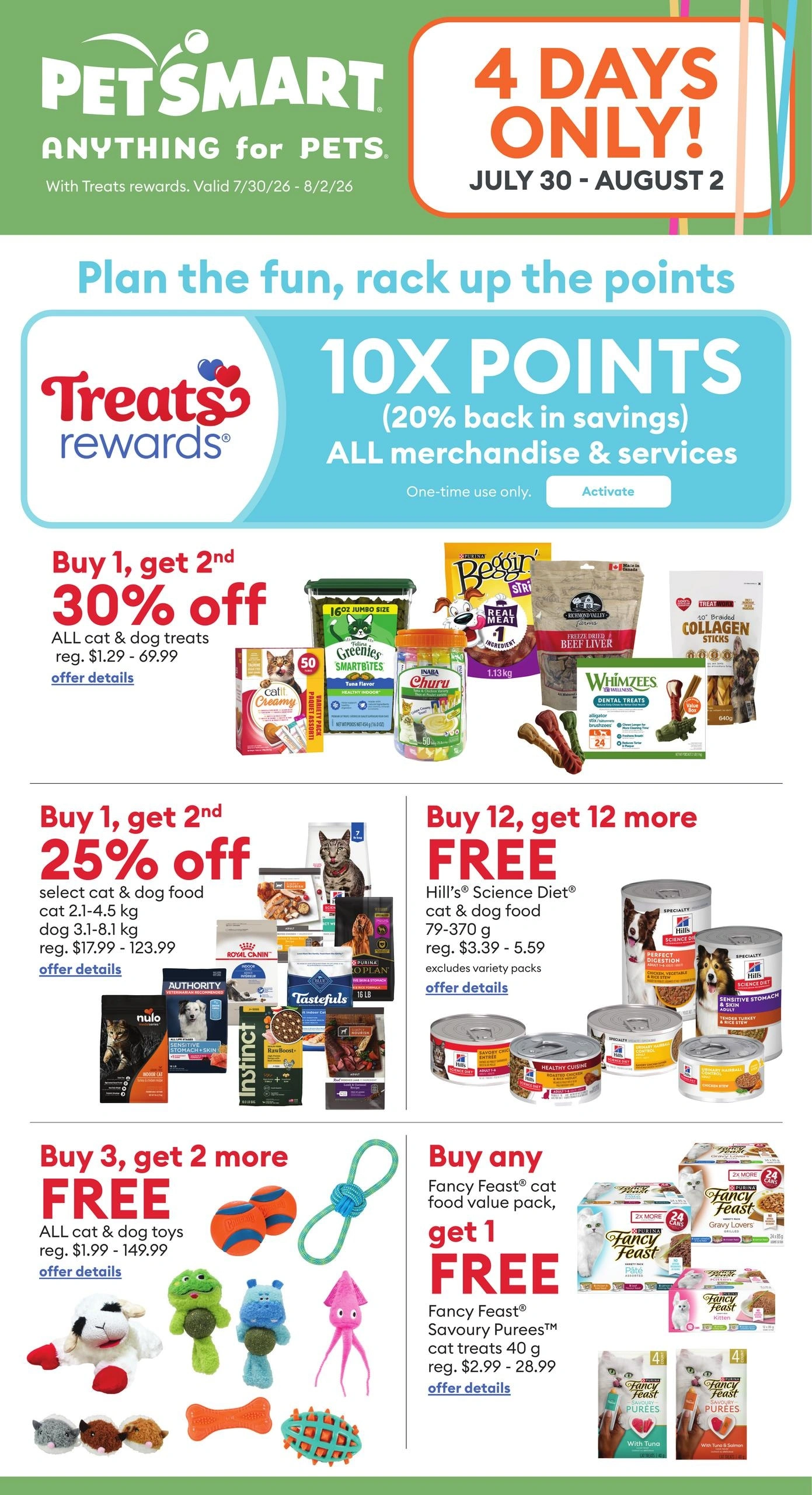 PetSmart flyer page 1