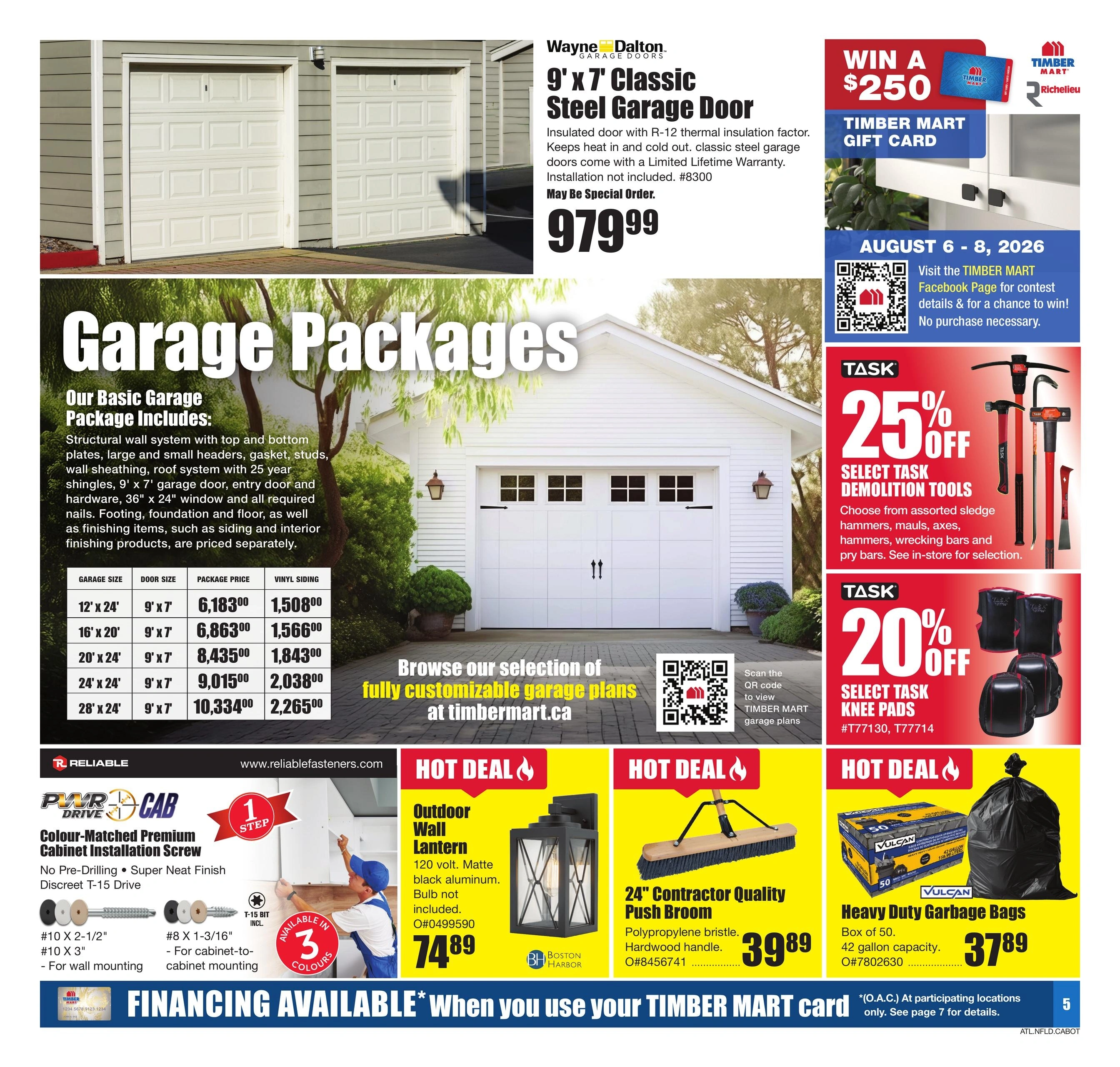 Timber Mart flyer page 5