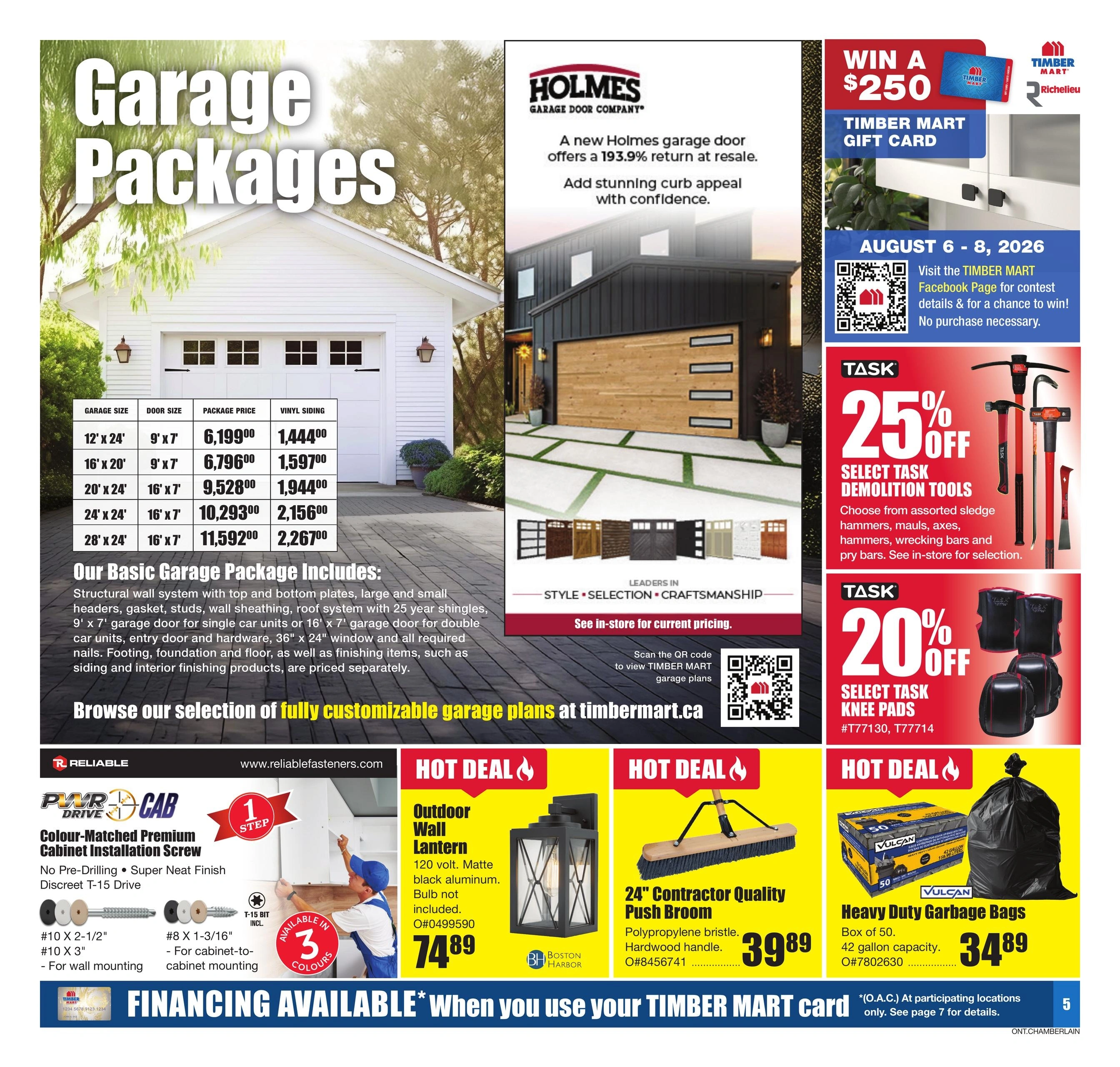 Timber Mart flyer page 5