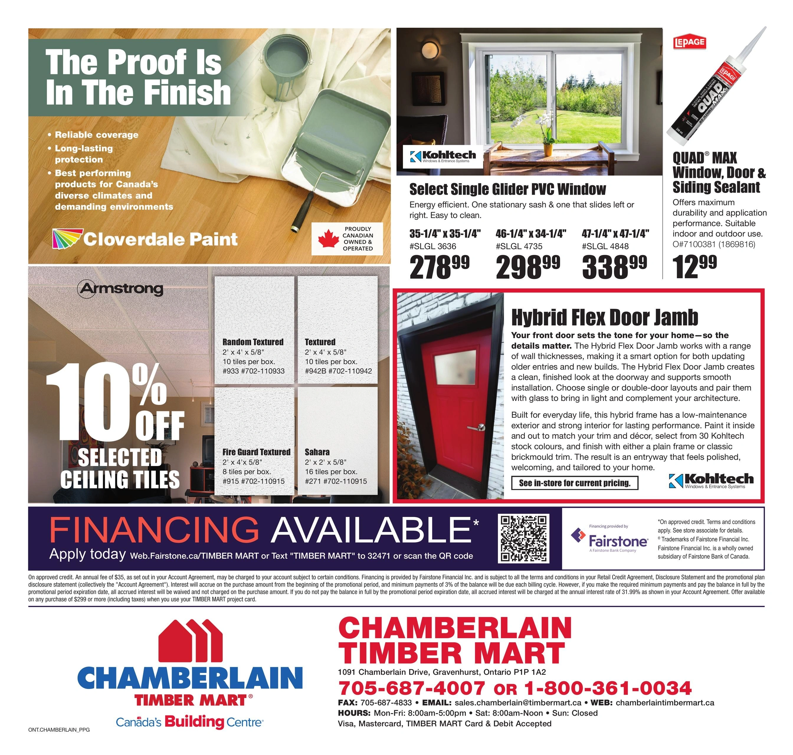 Timber Mart flyer page 8