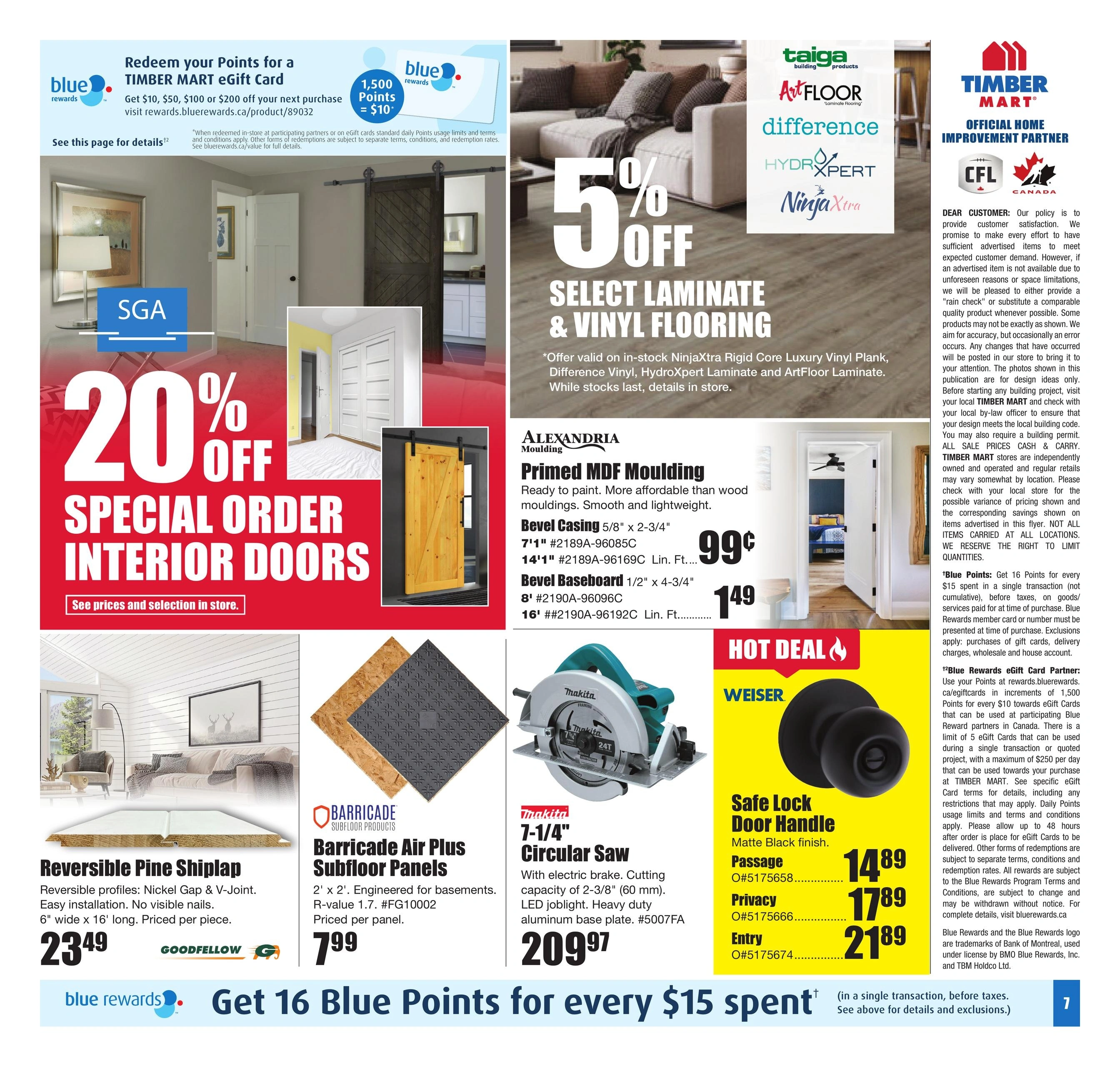 Timber Mart flyer page 7