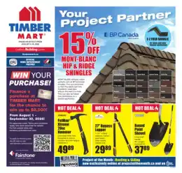 Timber Mart weeklyflyer