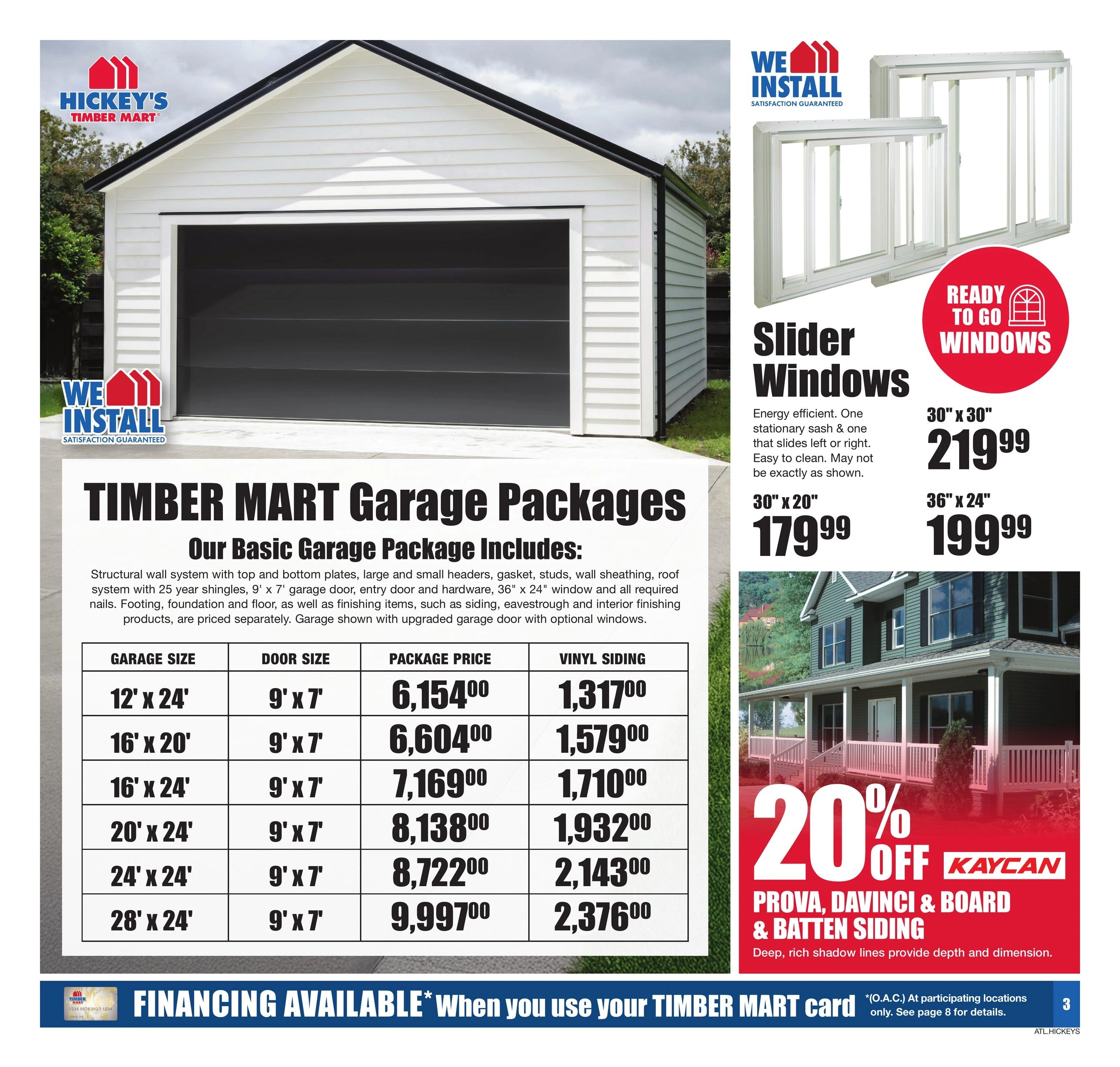 Timber Mart flyer page 3