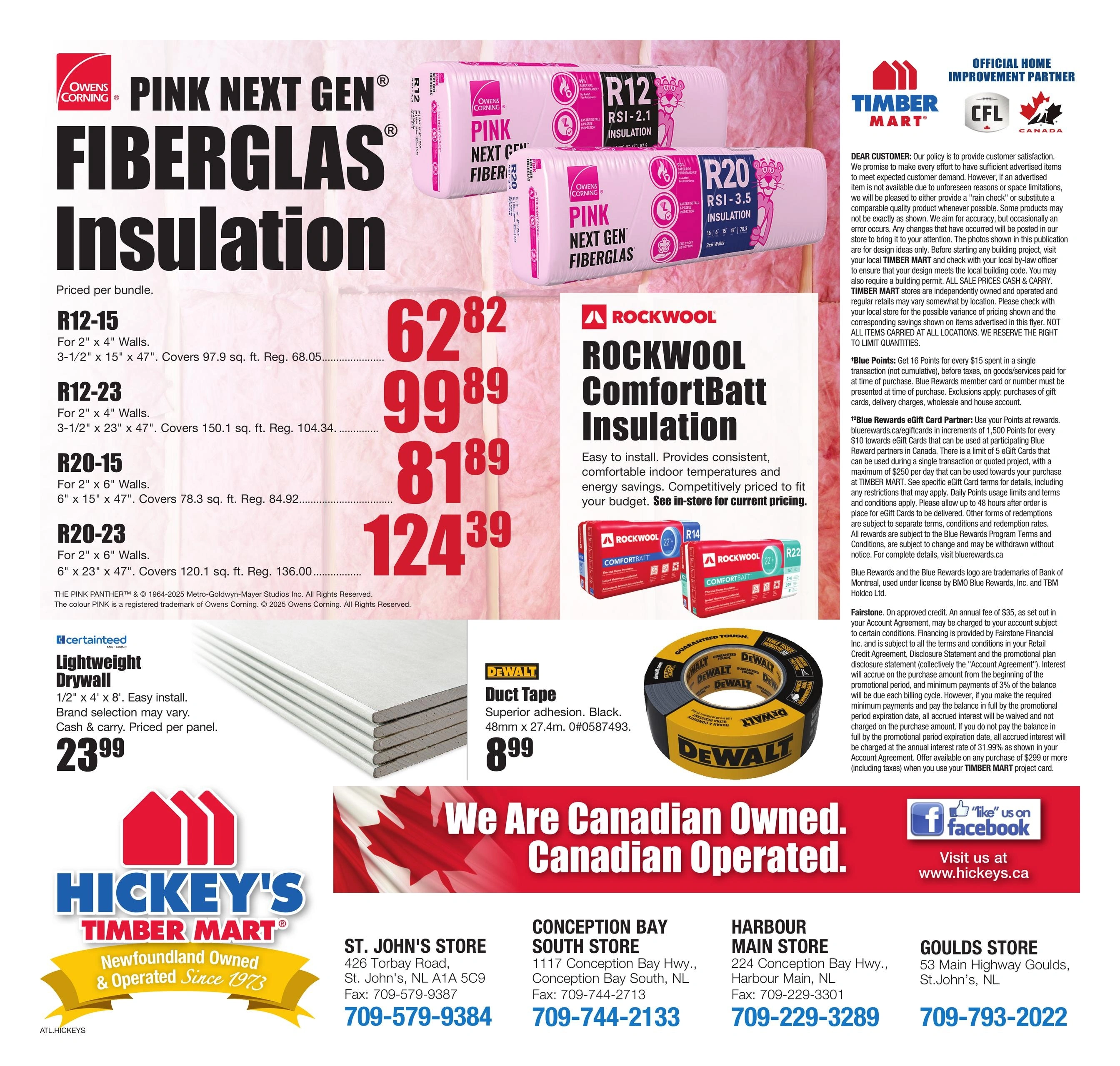 Timber Mart flyer page 8