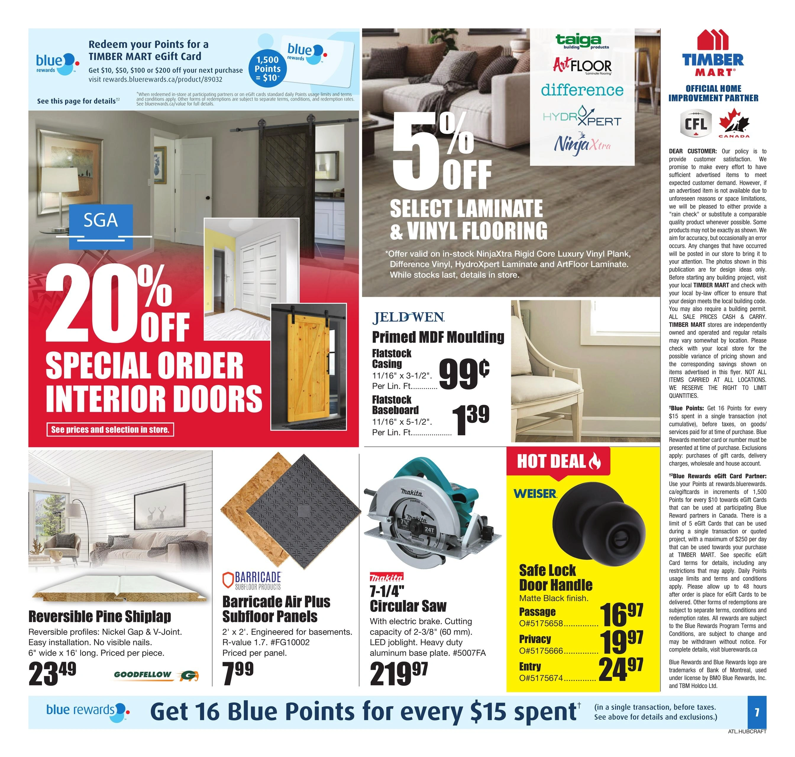 Timber Mart flyer page 7