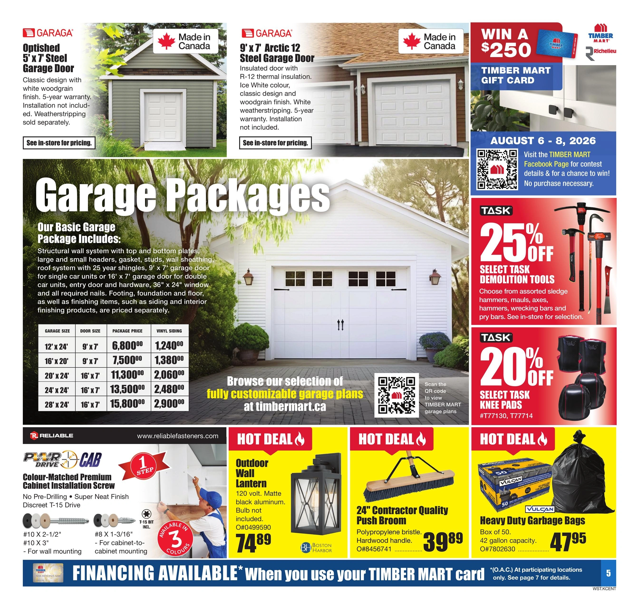 Timber Mart flyer page 5