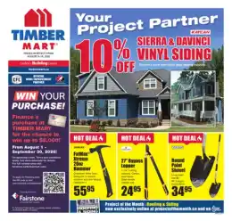 Timber Mart weeklyflyer