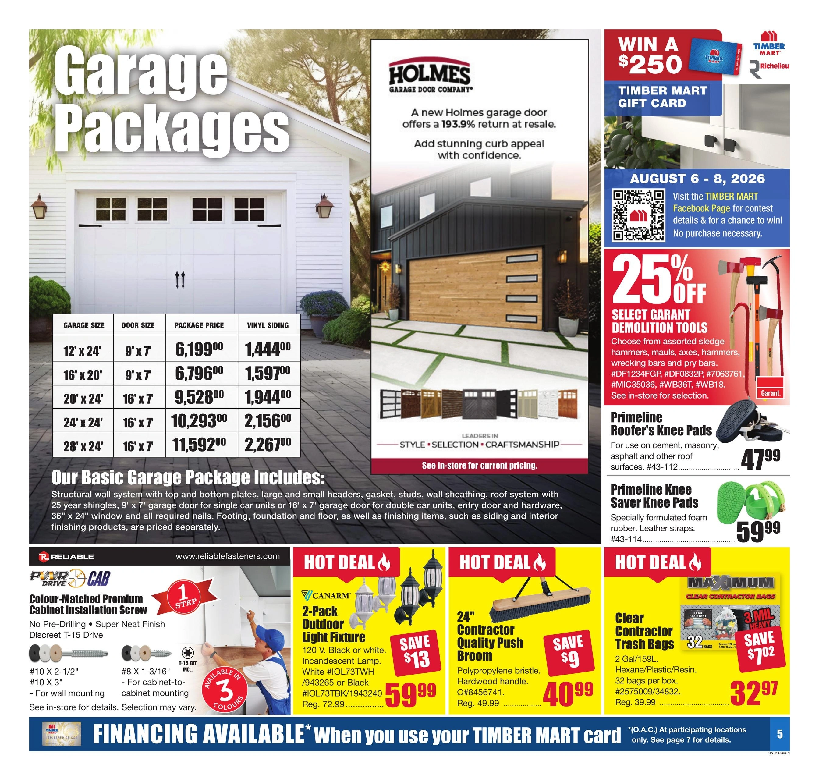 Timber Mart flyer page 5
