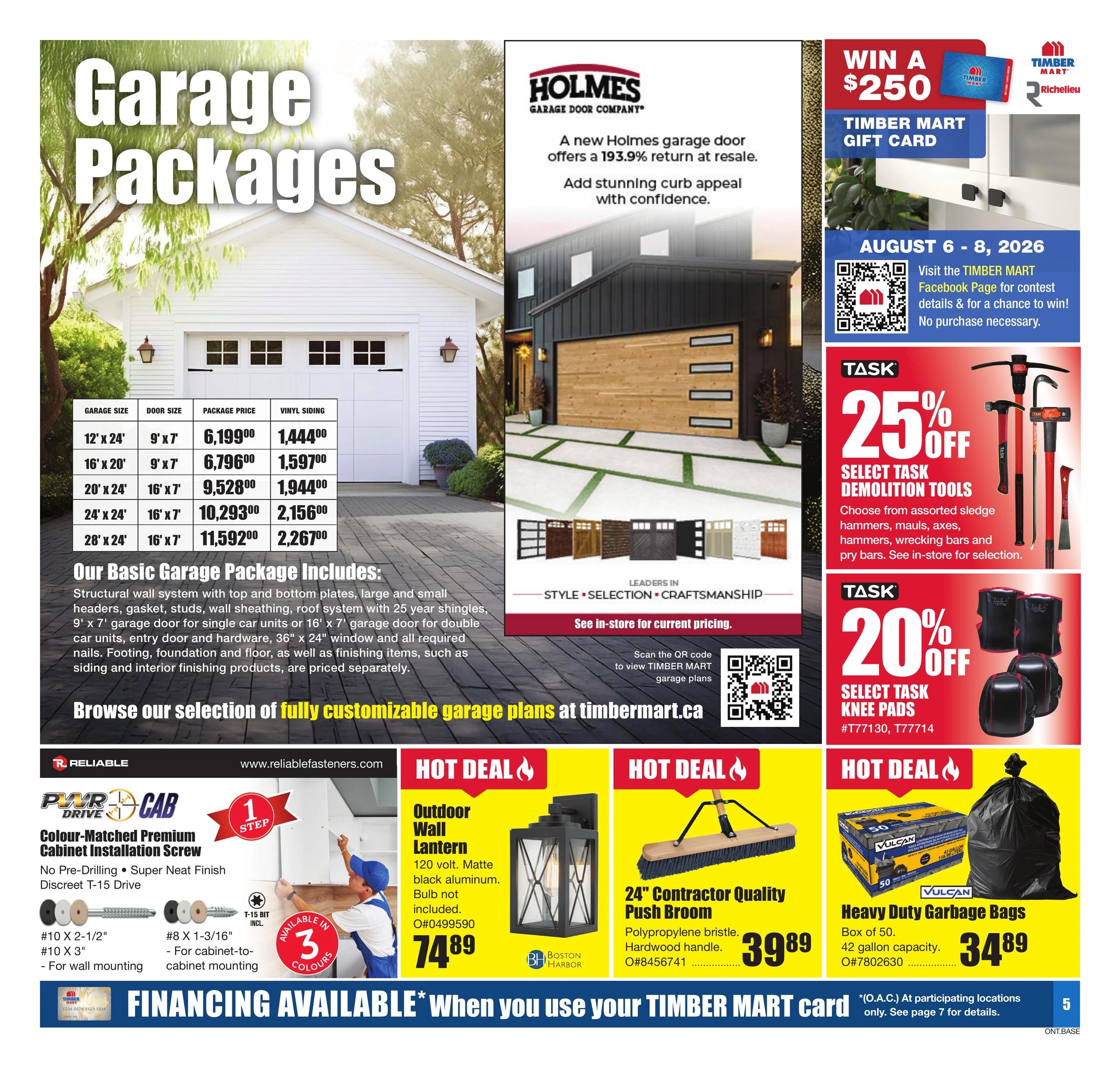 Timber Mart flyer page 5