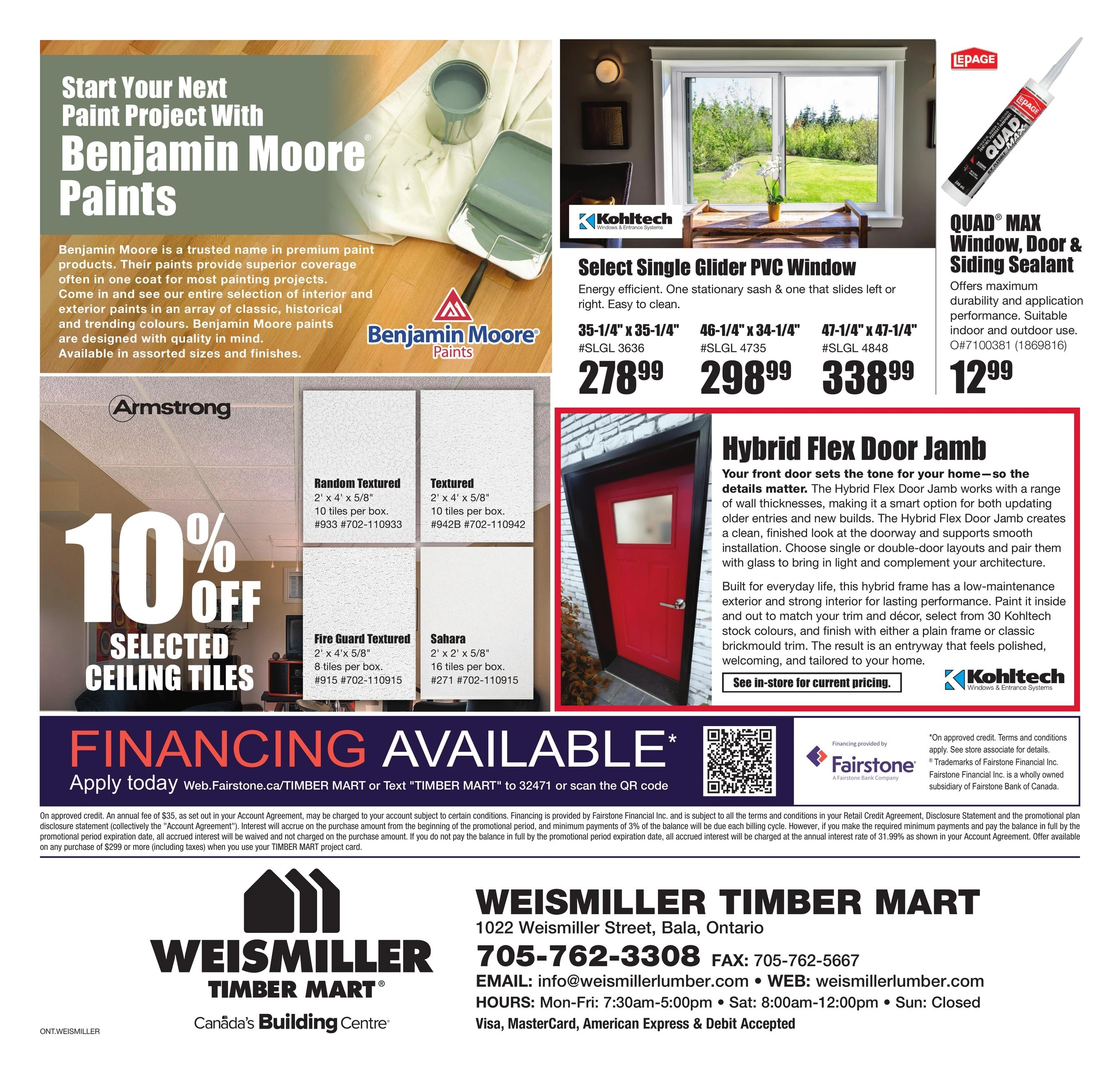 Timber Mart flyer page 8