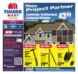 Timber Mart weeklyflyer