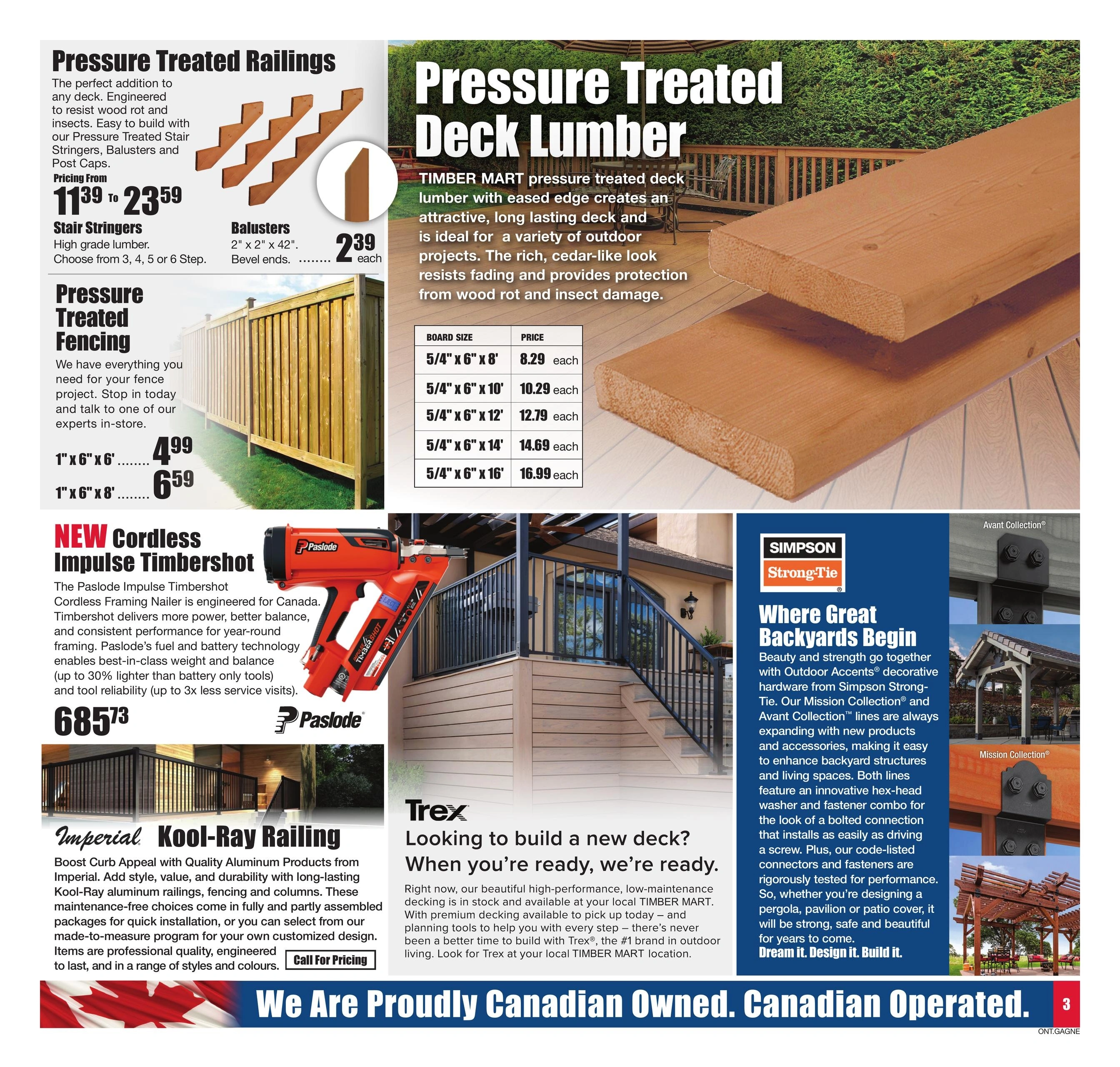 Timber Mart flyer page 3