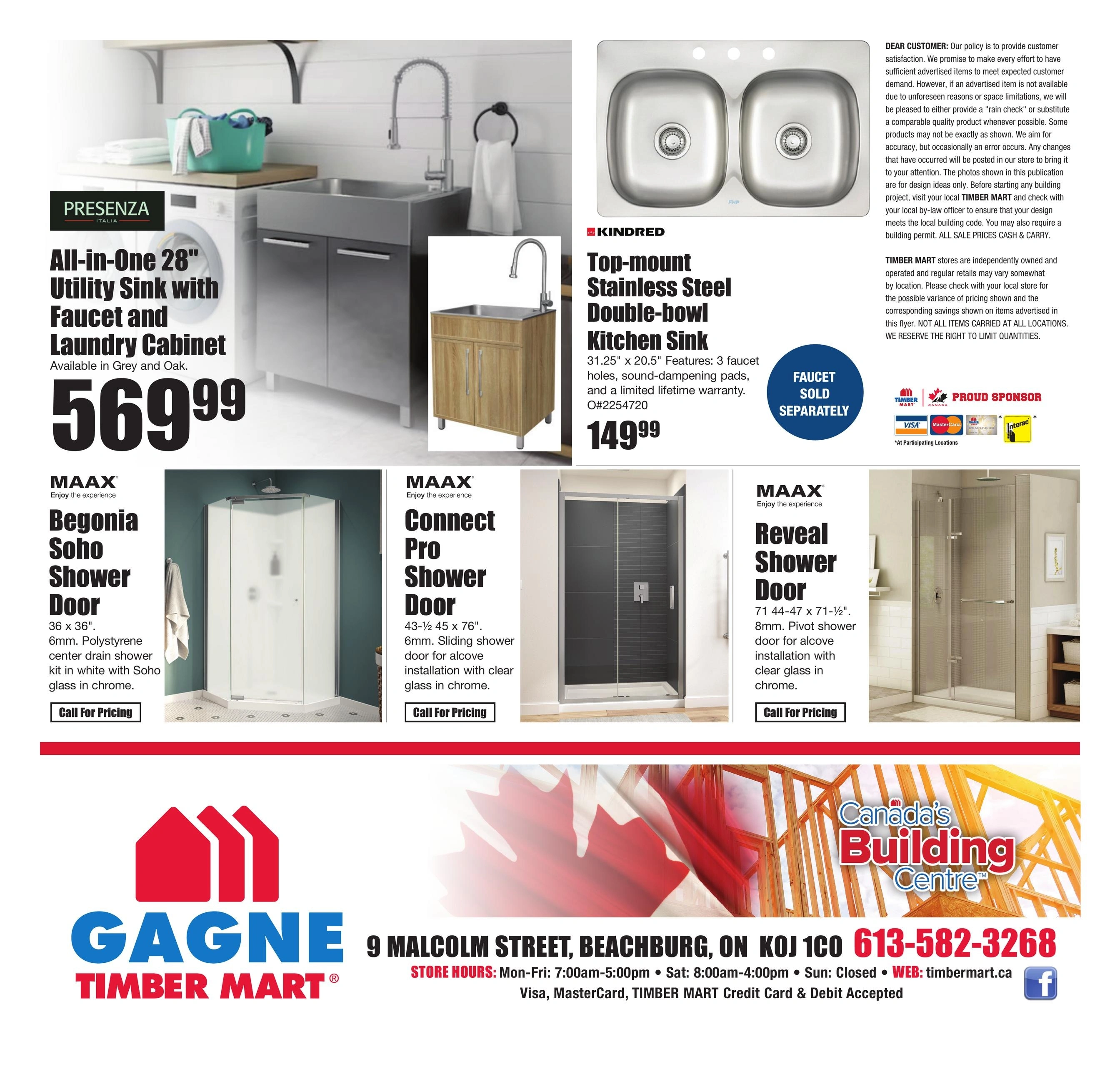 Timber Mart flyer page 4