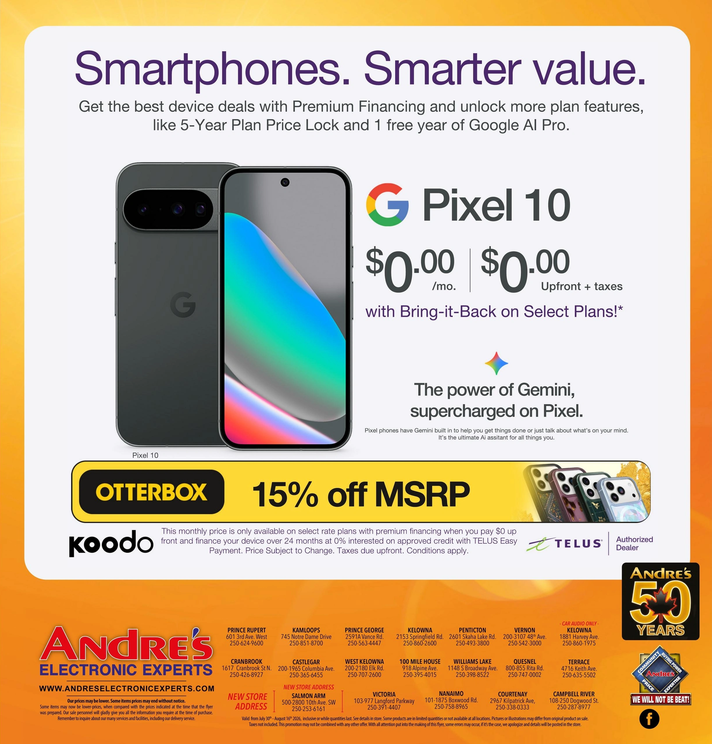 Andre's Electronics flyer page 8