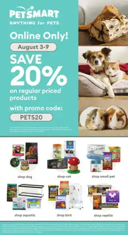 PetSmart August Sitewide