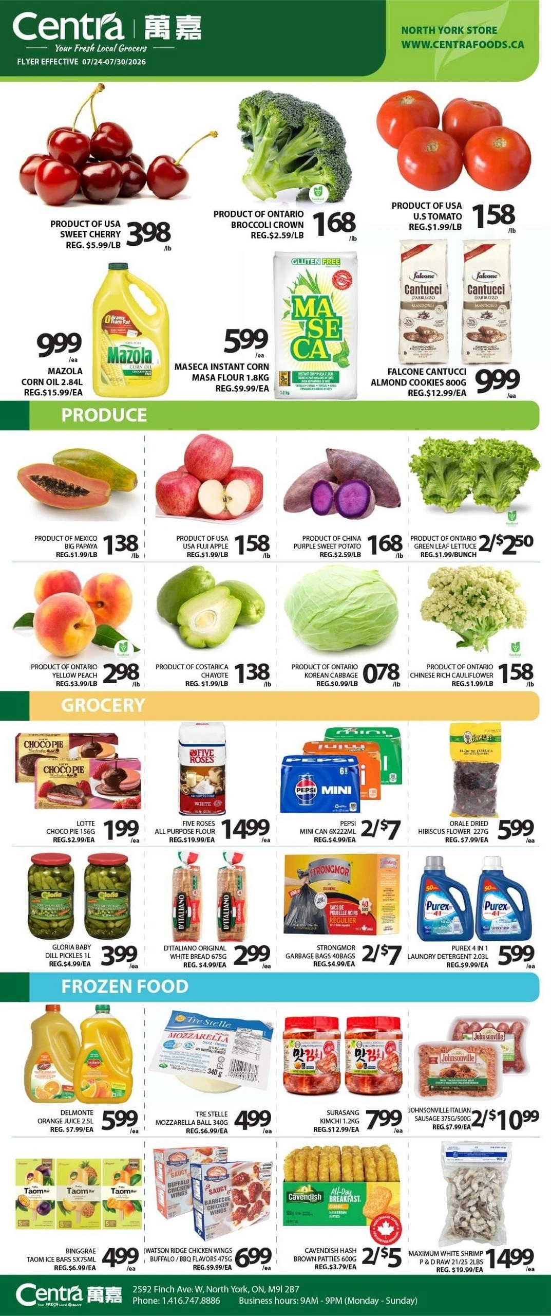 Centra flyer page 1