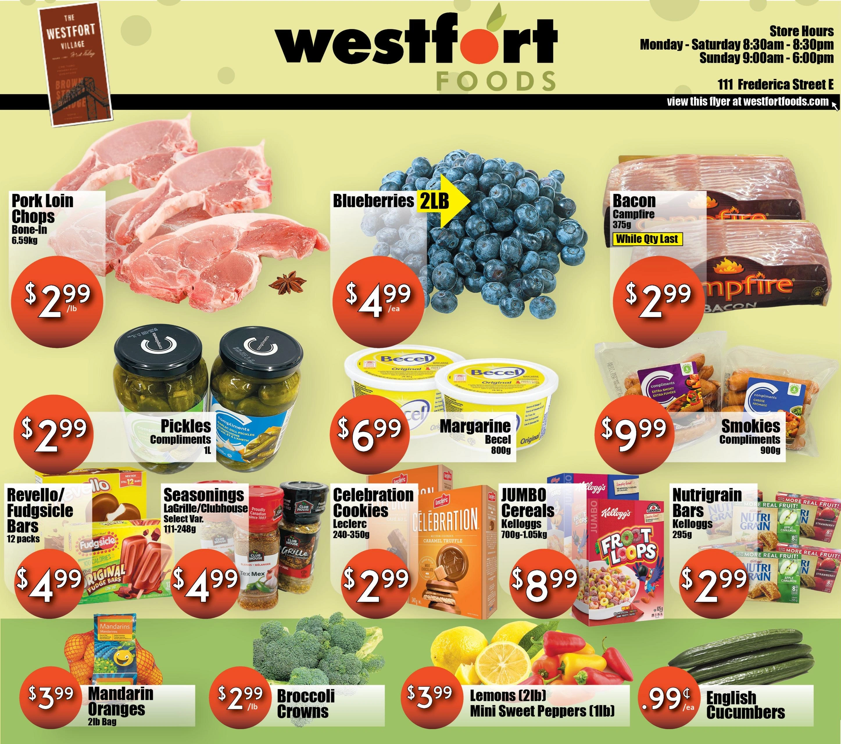 Westfort Foods flyer page 1