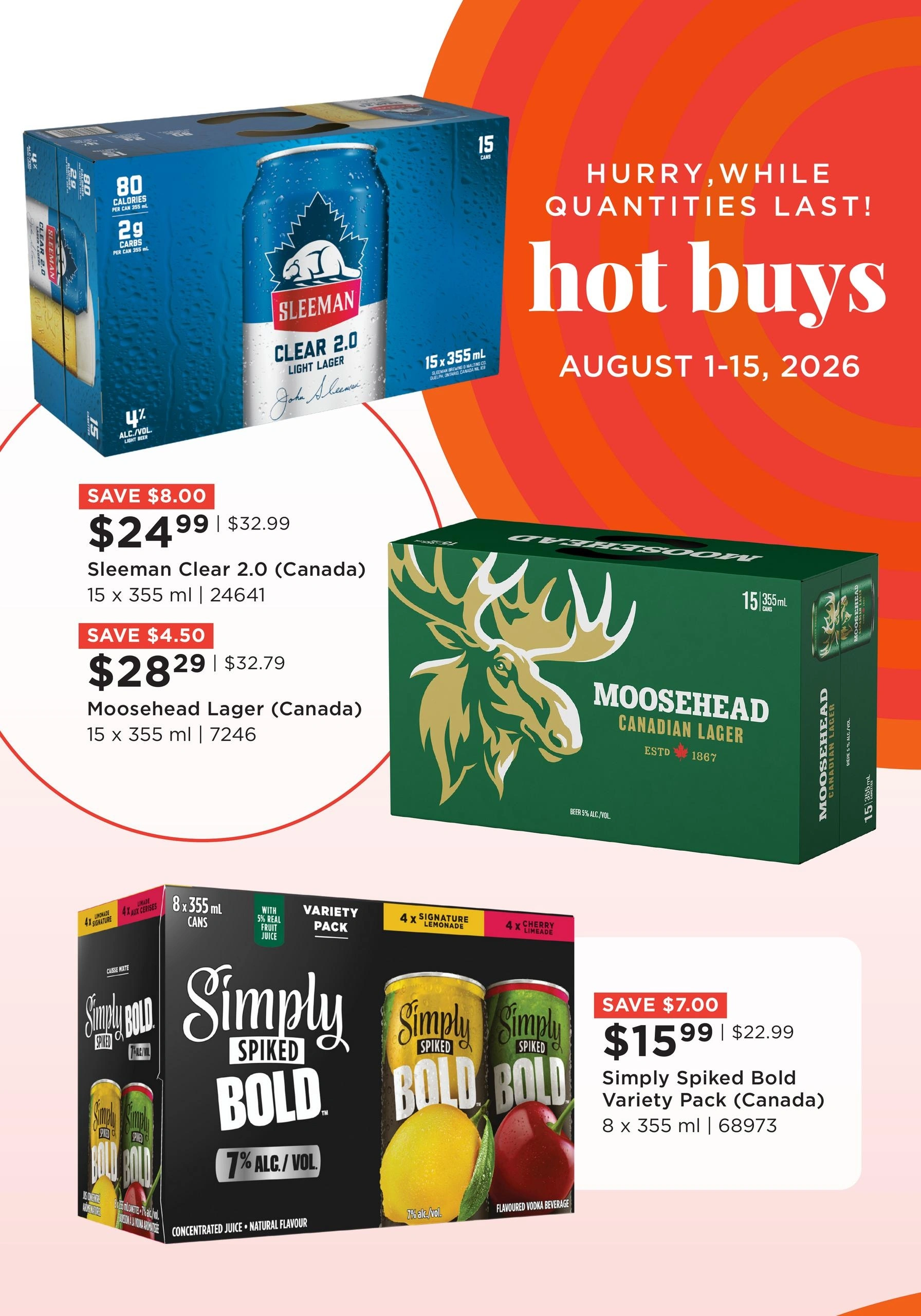 Liquor Mart flyer page 2