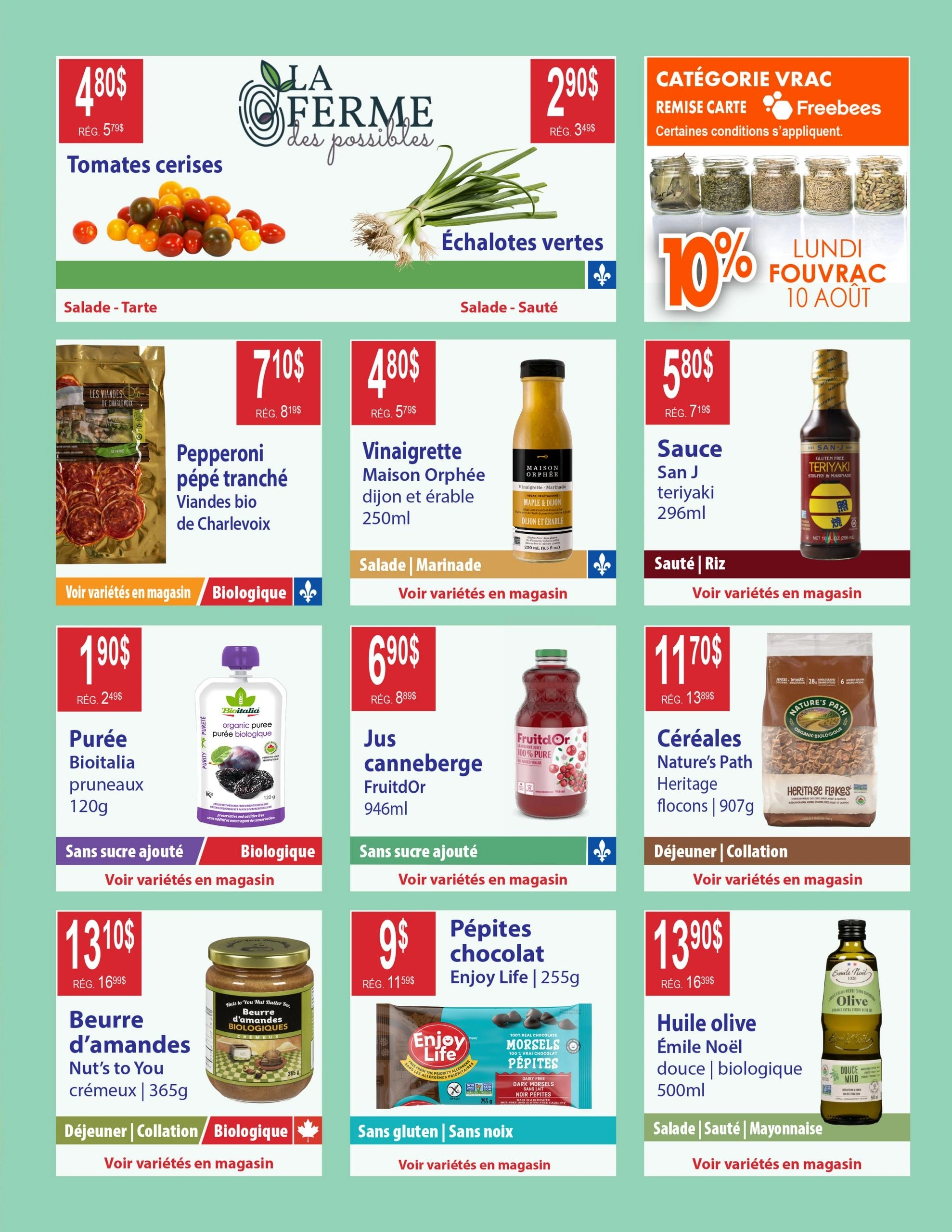 La Manne – Épicerie Santé flyer page 2