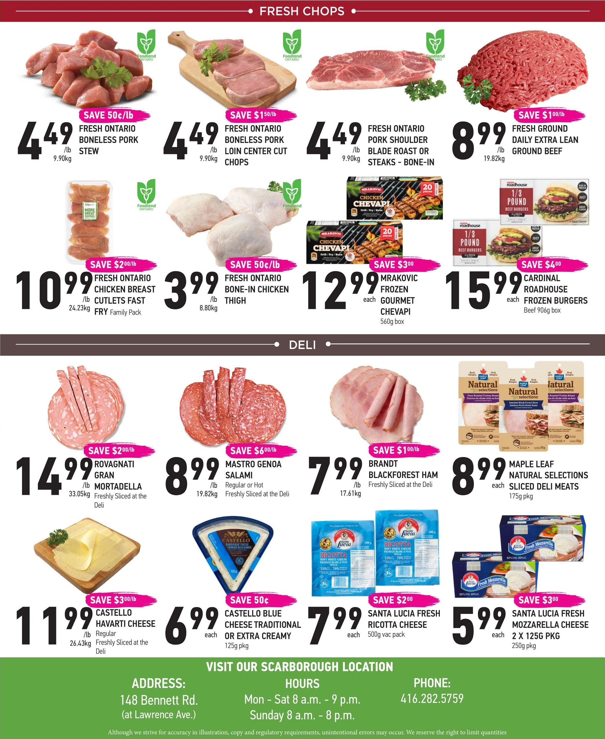 Coppa's Fresh Market flyer page 4