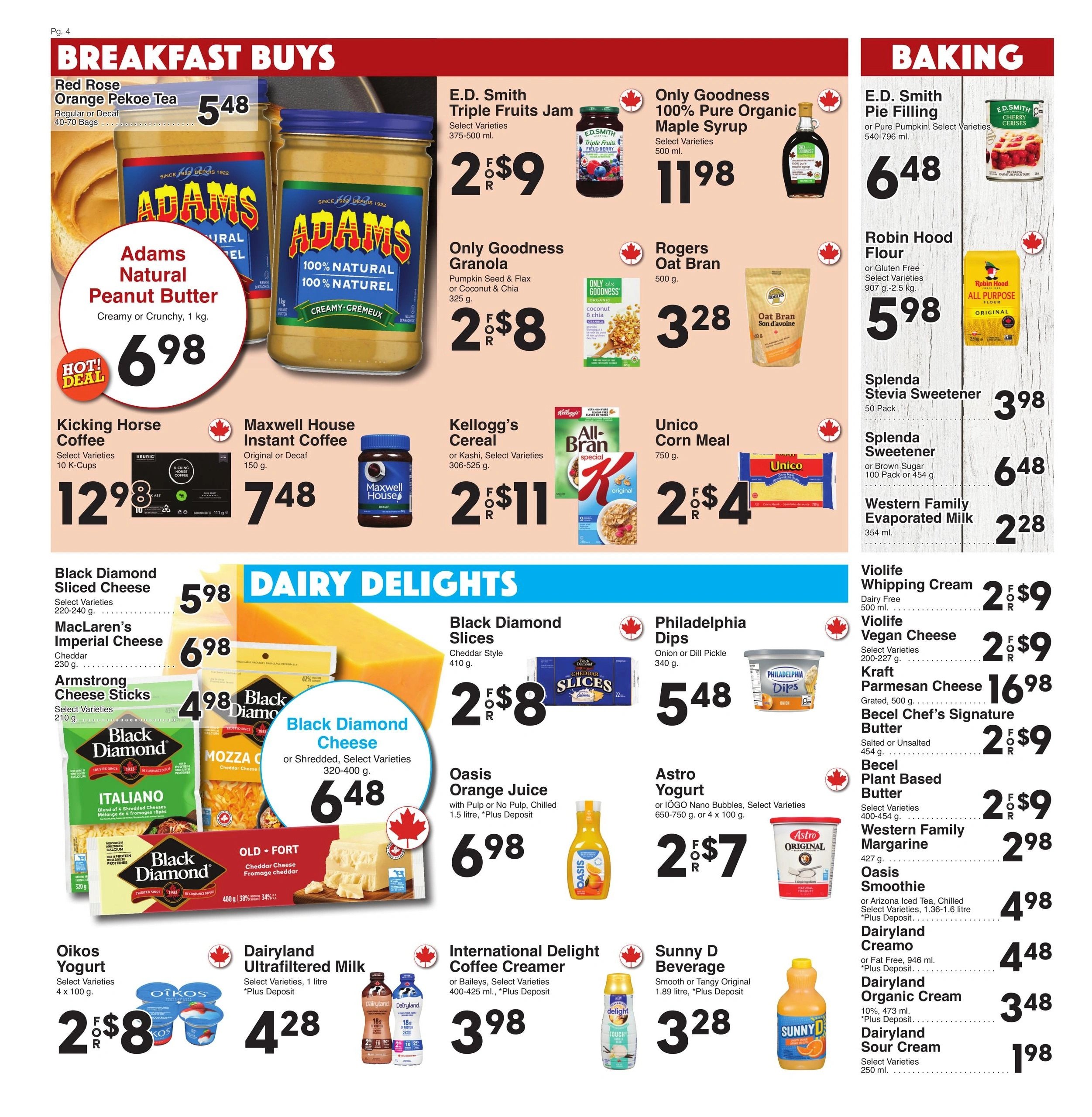 Safety Foods & Scotch Creek Market flyer page 4