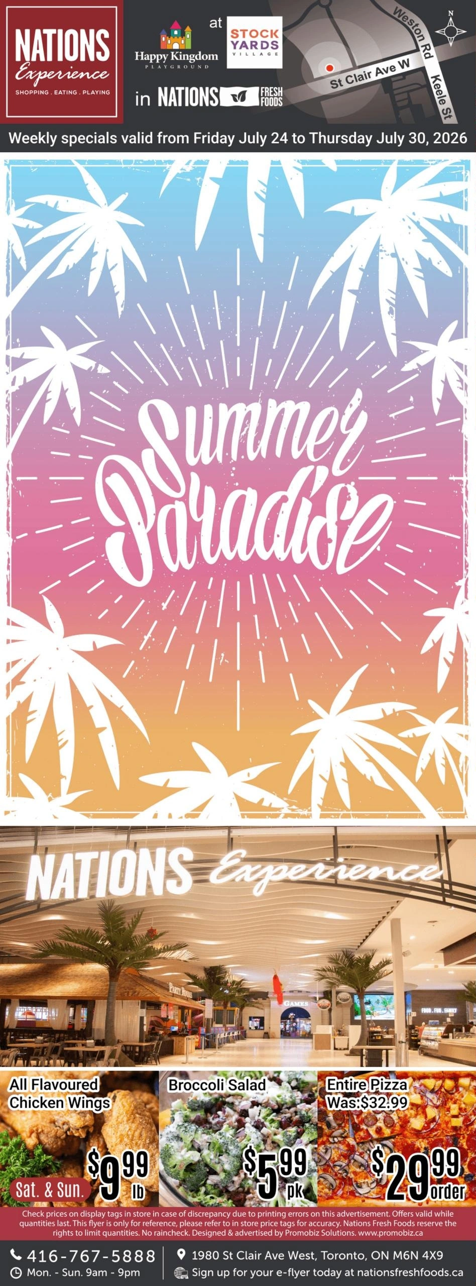 Nations Fresh Foods flyer page 1